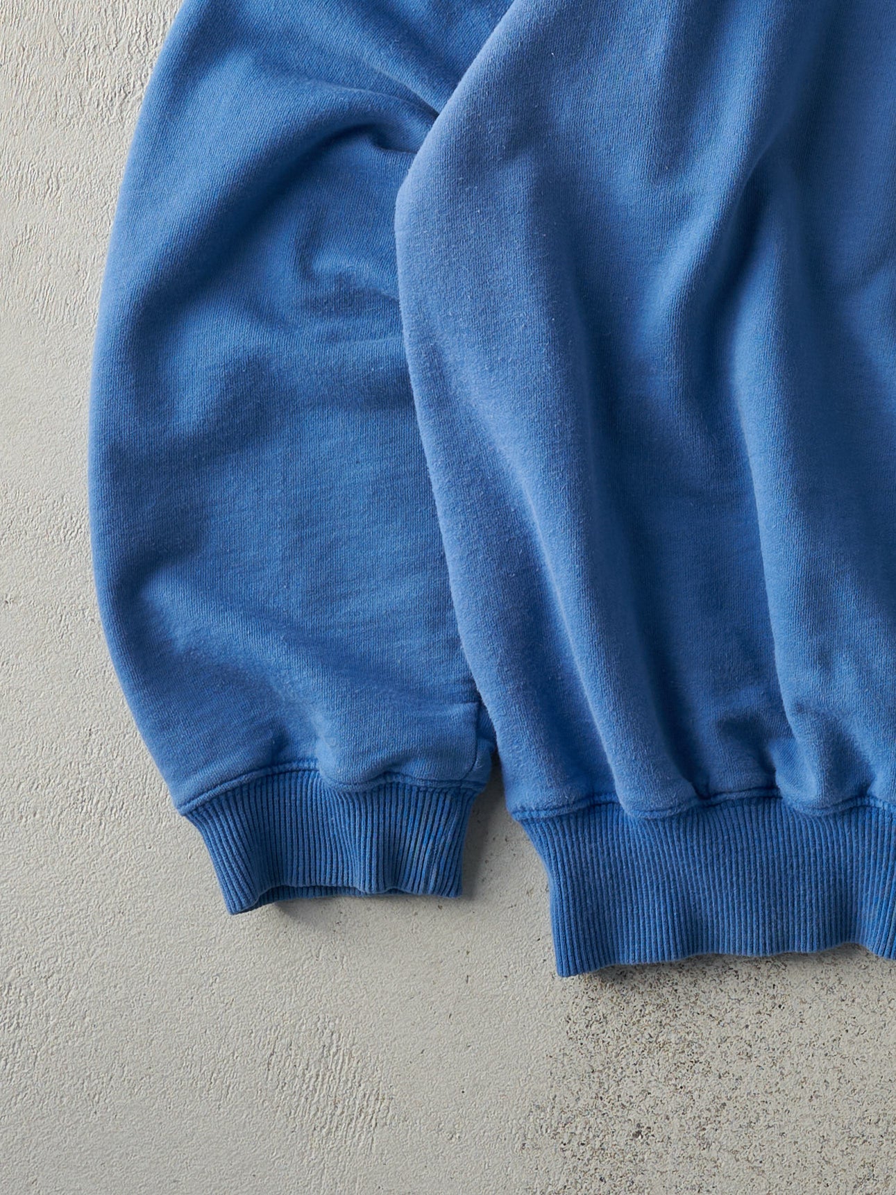 Vintage 90s Blue Quarter Button Patagonia Crewneck (L) - Image 3