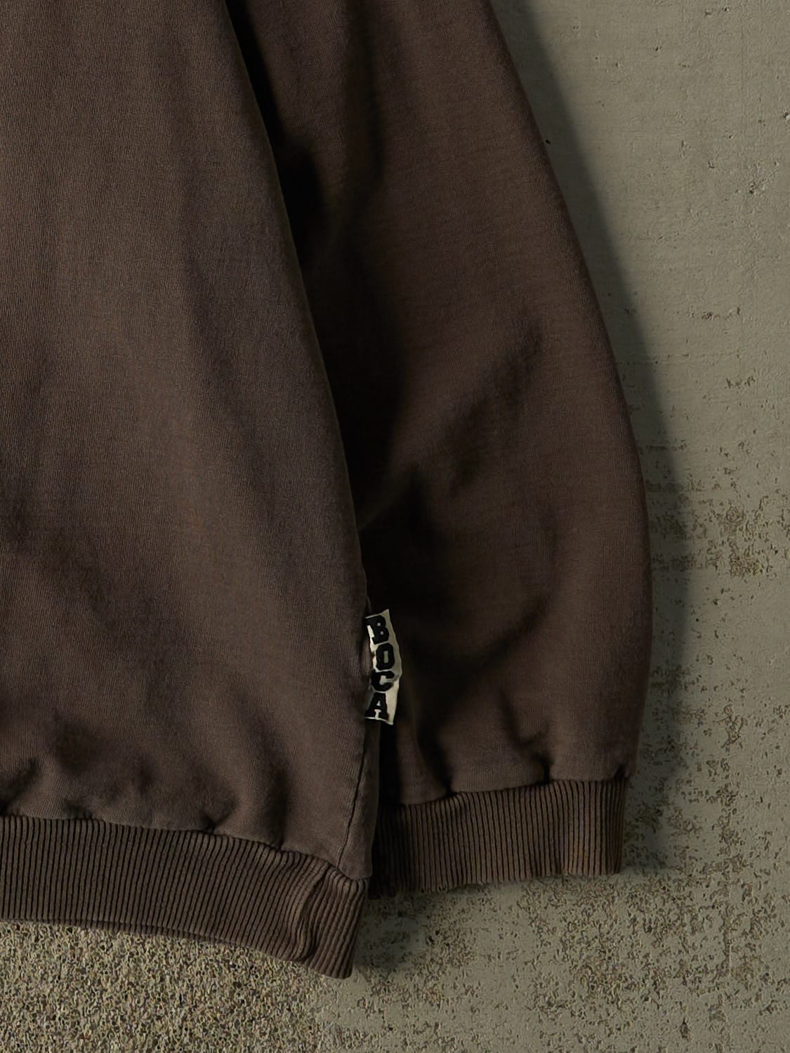 Vintage 90s Sun Faded Brown Boca Crewneck (XL/XXL) - Image 3