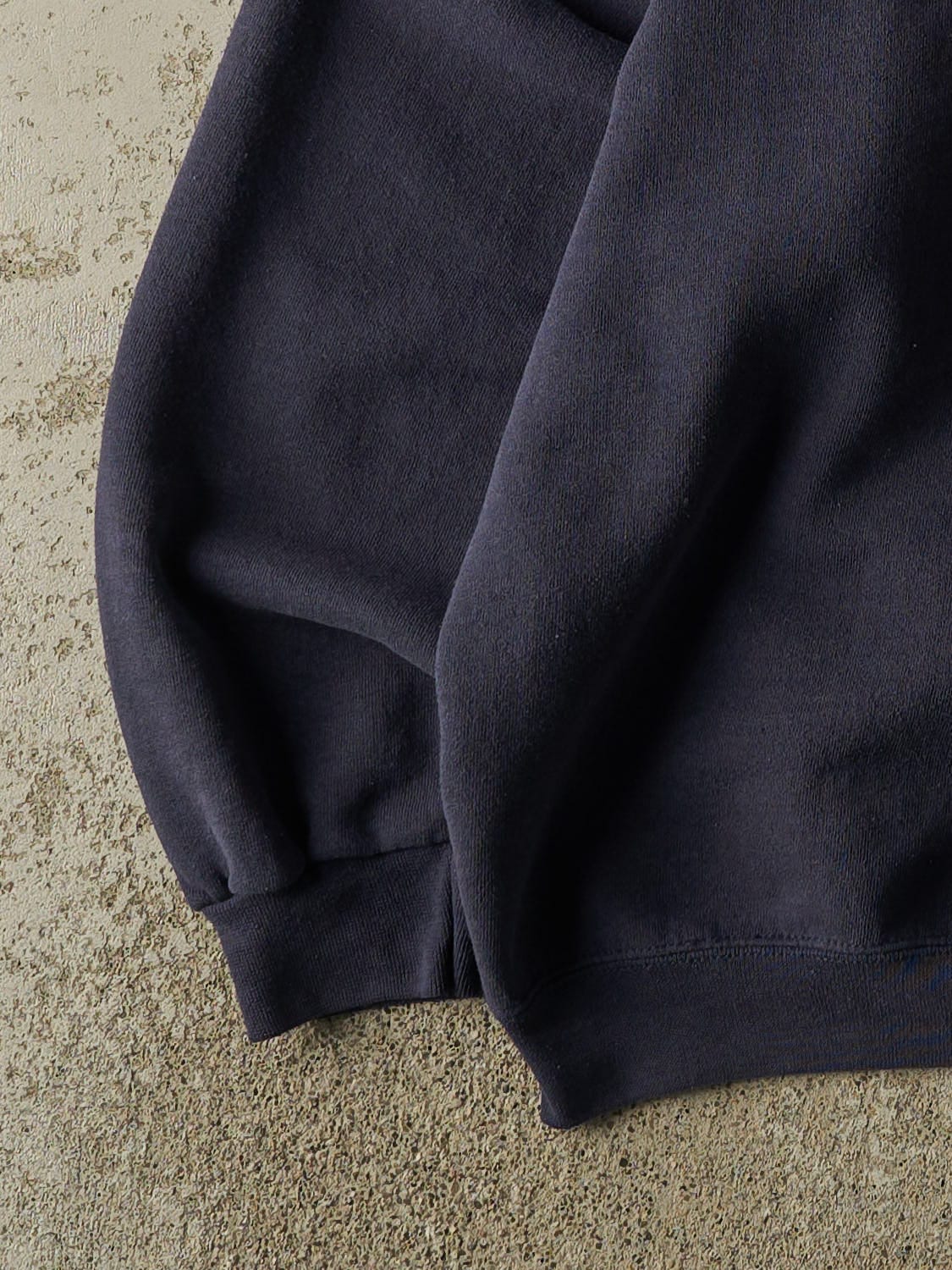 Vintage 90s Sun Faded Navy University of Illinois Crewneck (XL) - Image 3