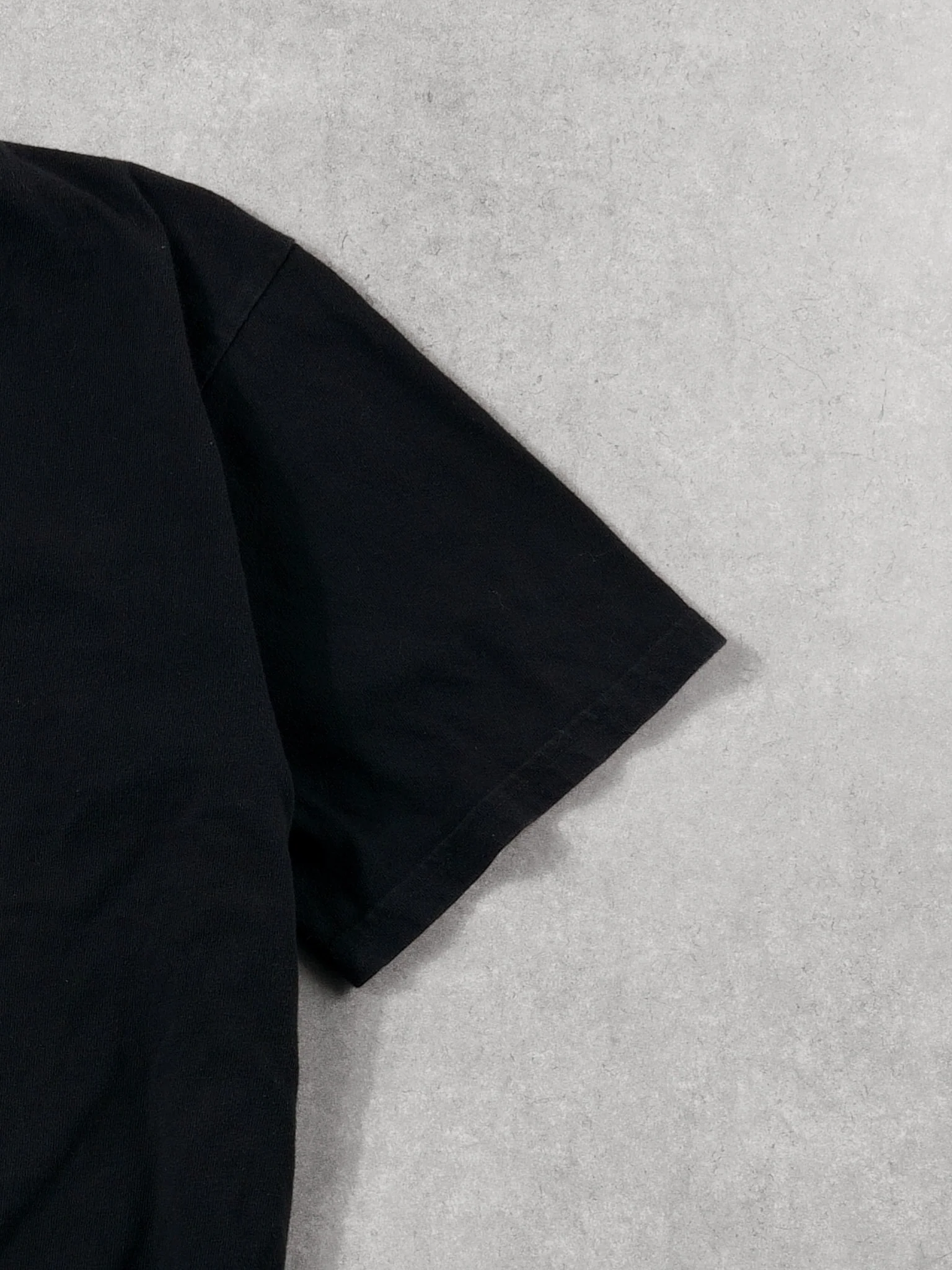 Vintage 90s Washed Black Clavin Klein Graphic Tee (M) - Image 3