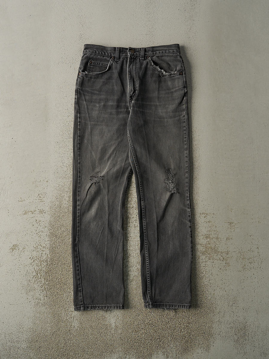 Vintage 90s Washed Black Levi's Orange Tab Denim Pants (30x30.5)