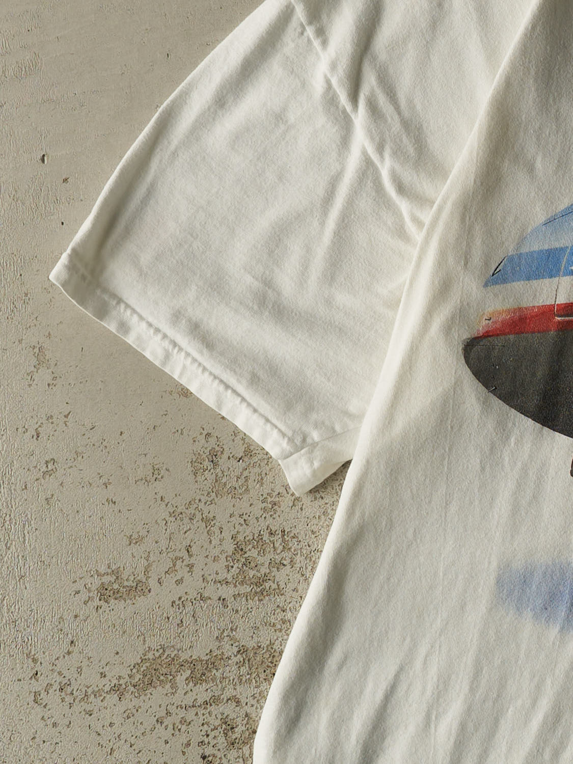 Vintage 90s White American Airlines Tee (L/XL) - Image 3