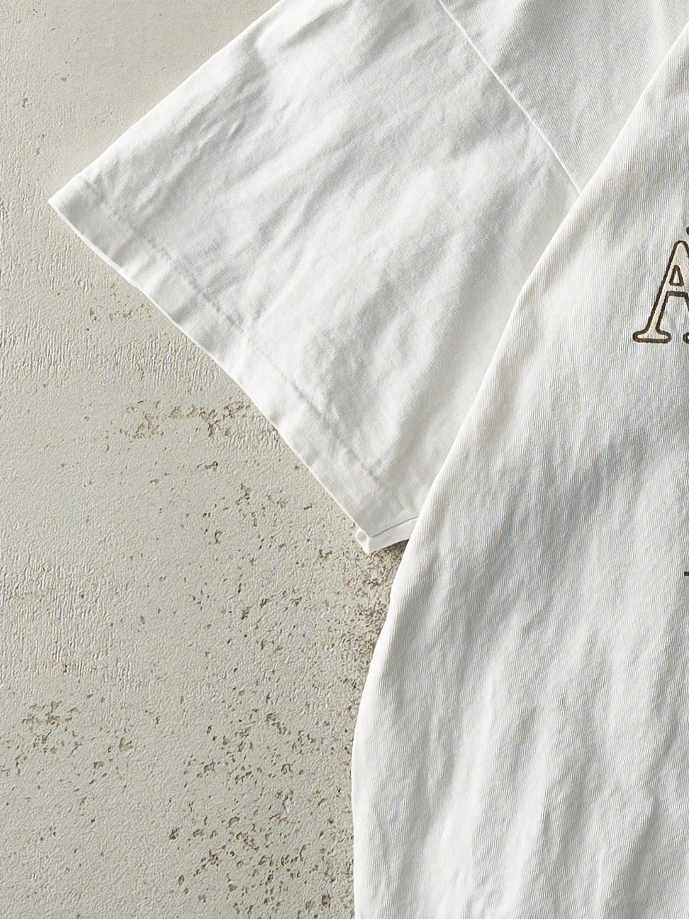 Vintage 90s White Boca Authentic Single Stitch Tee (M/L) - Image 3