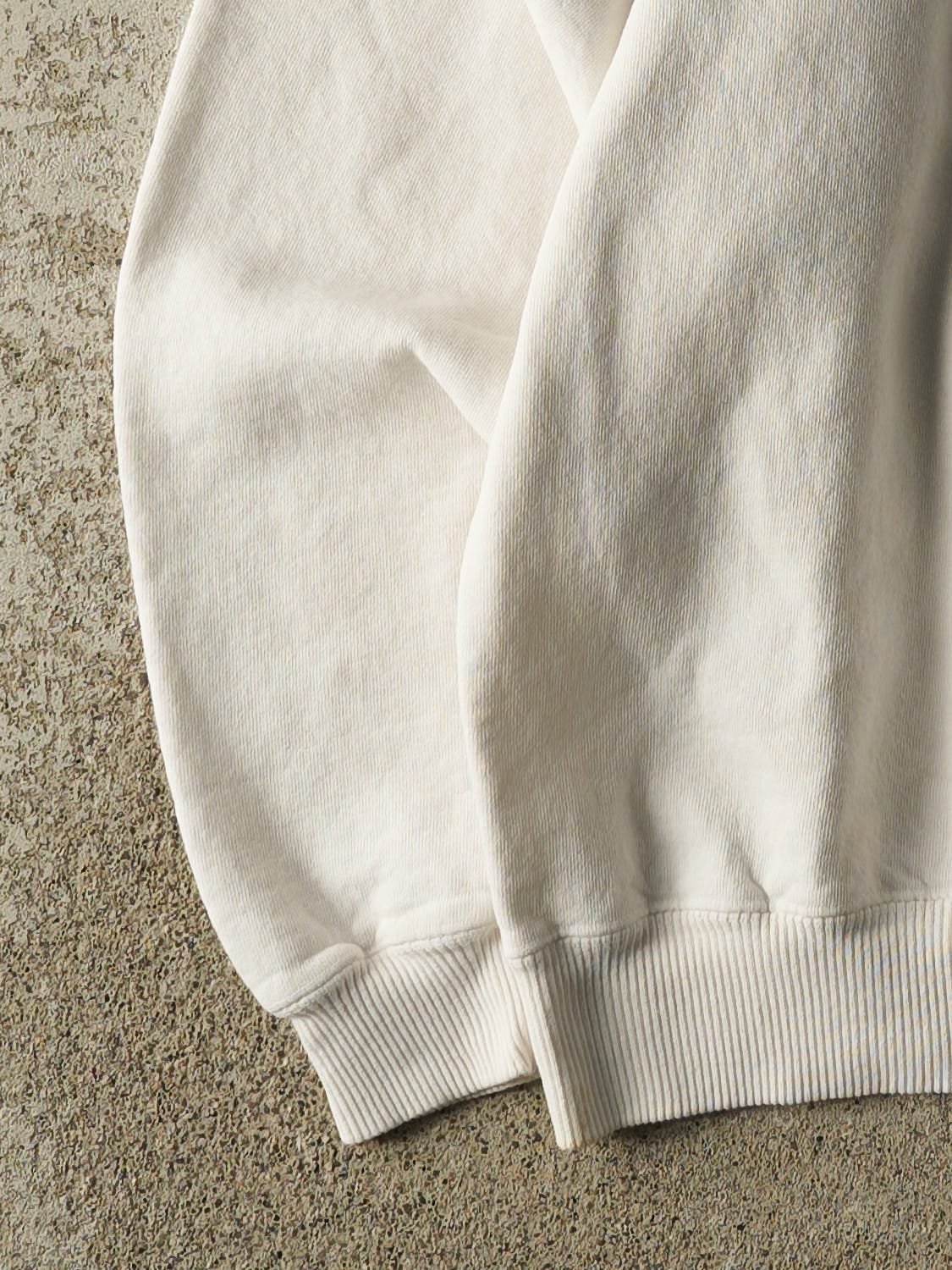 Vintage 90s White Body Glove Embroidered Crewneck (L/XL) - Image 3