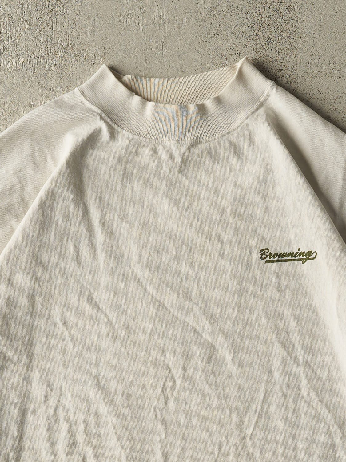 Vintage 90s Beige Browning Long Sleeve (XXL/XXXL) - Image 3