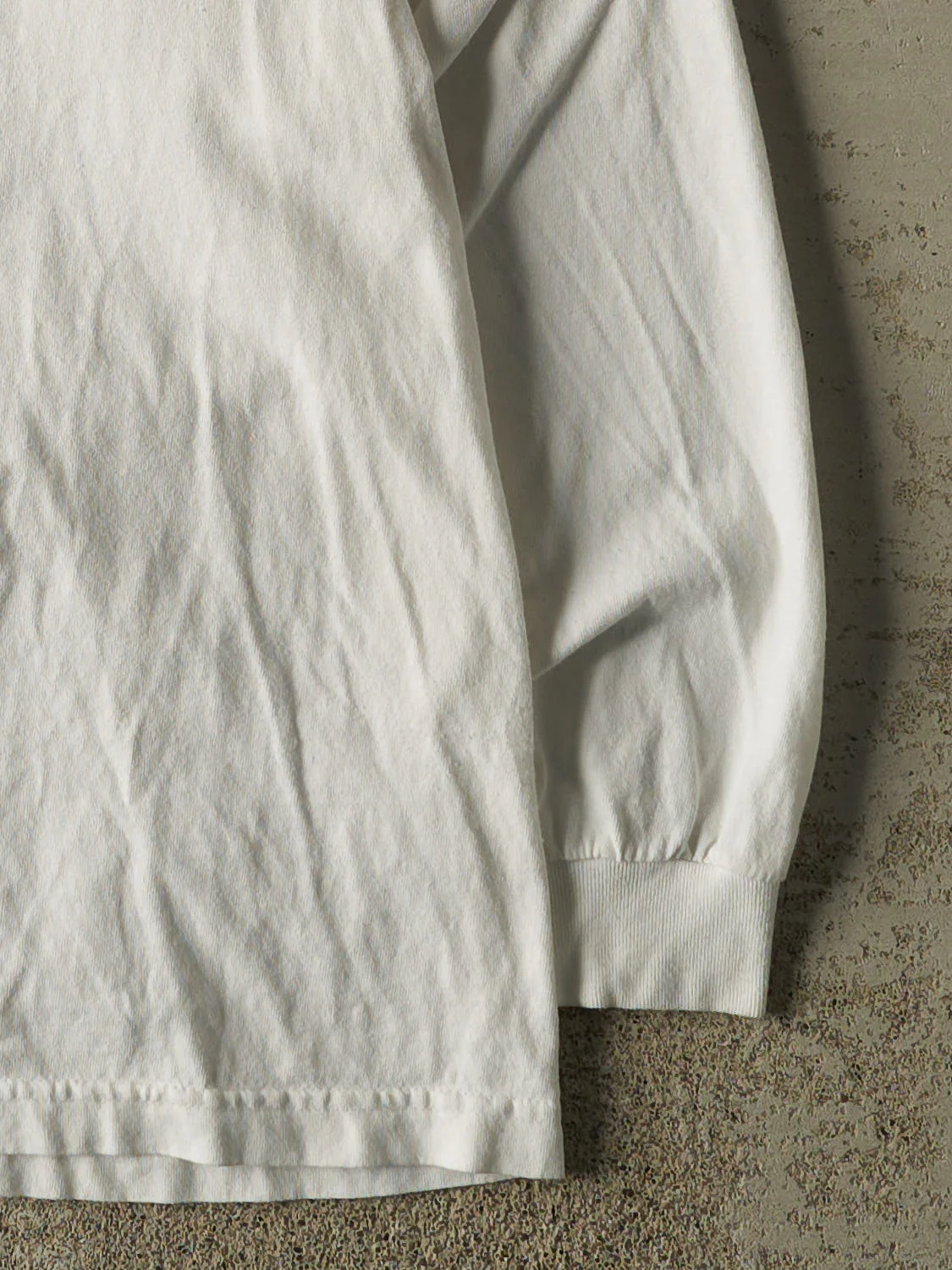 Vintage 90s White Calgary Flames Long Sleeve (L) - Image 4