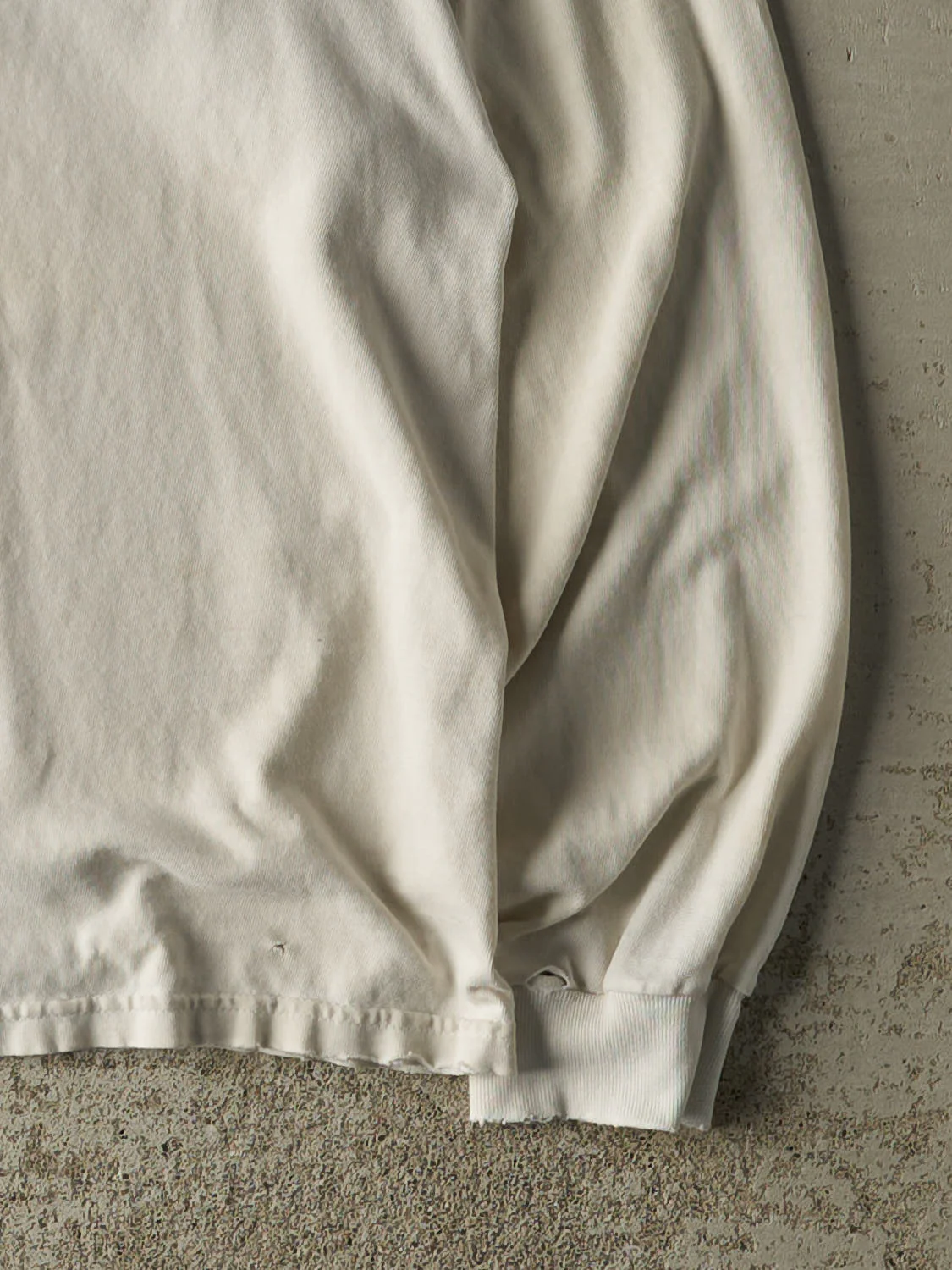 Vintage 90s White Ford Long Sleeve (M/L) - Image 4