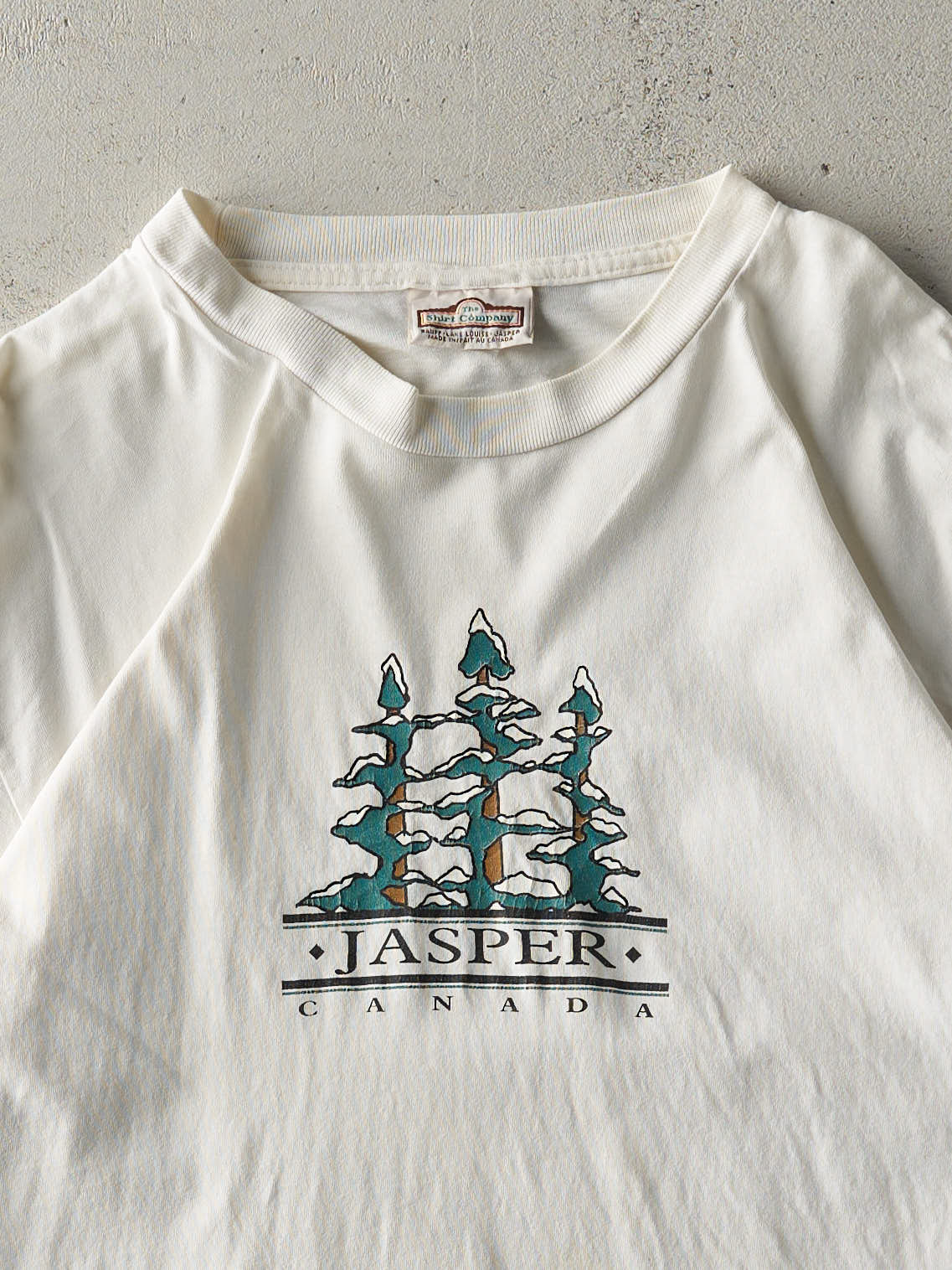Vintage 90s White Jasper Canada Tee (M/L) - Image 2