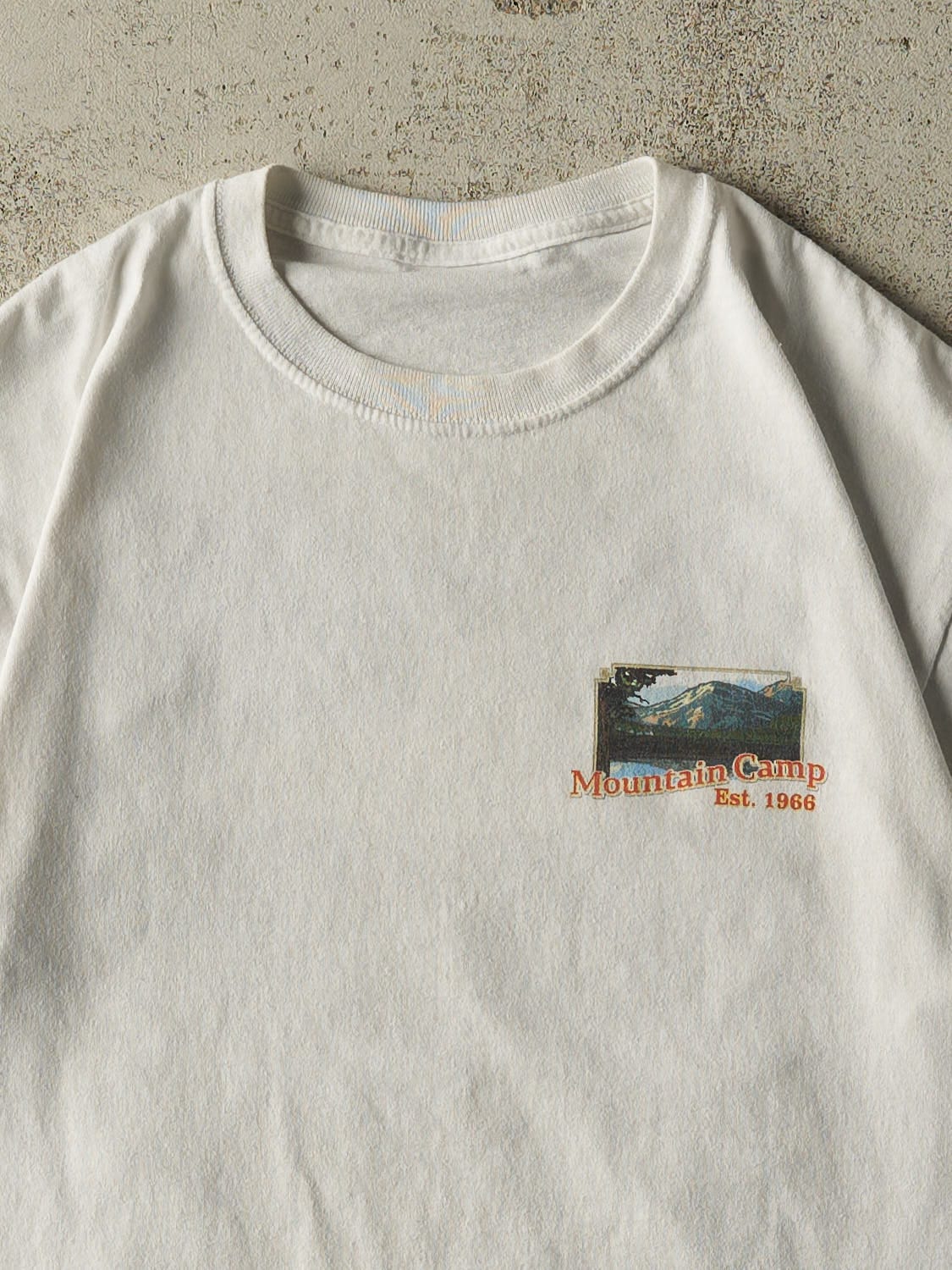 Vintage 90s White Mountain Camp Tee (M) - Image 3