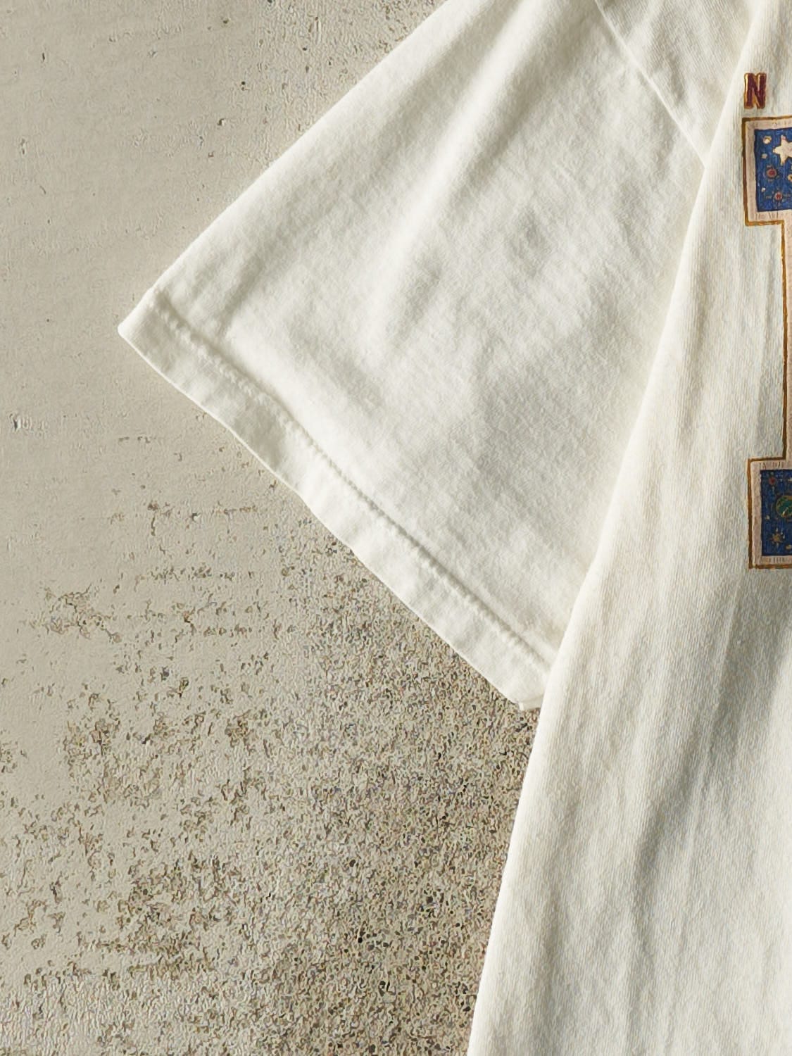 Vintage 90s White New York Tee (M/L) - Image 3