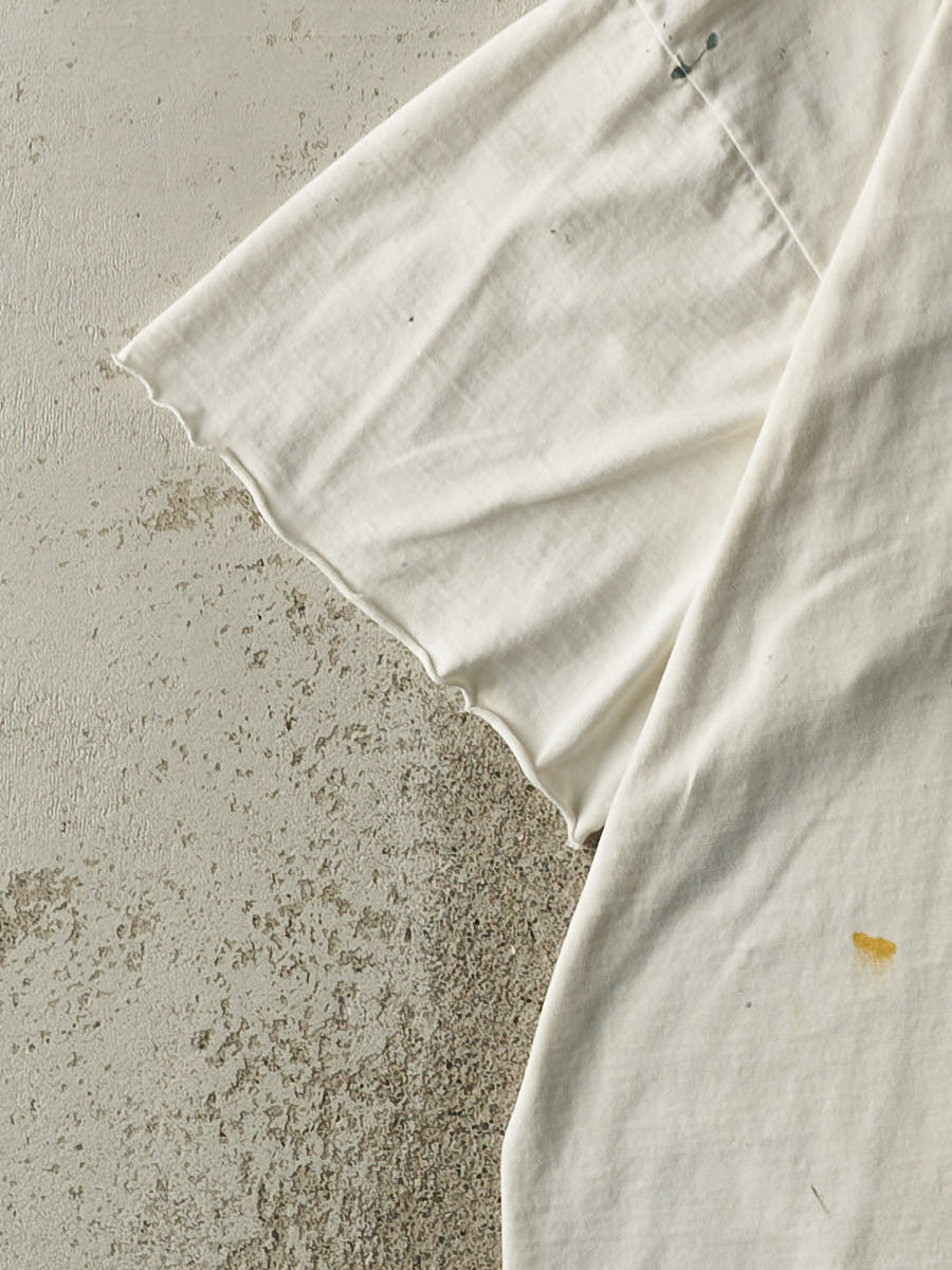 Vintage 90s White Reduce, Reuse, Recycle Cut Up Tee (XL/XXL) - Image 3