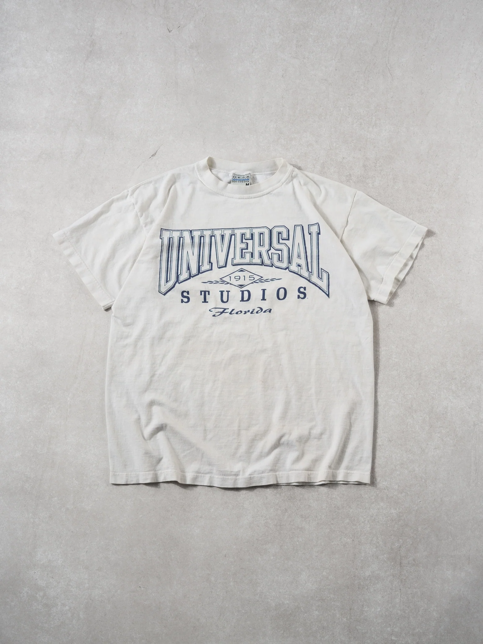 Vintage 90s White Universal Studio Florida Tee (M)