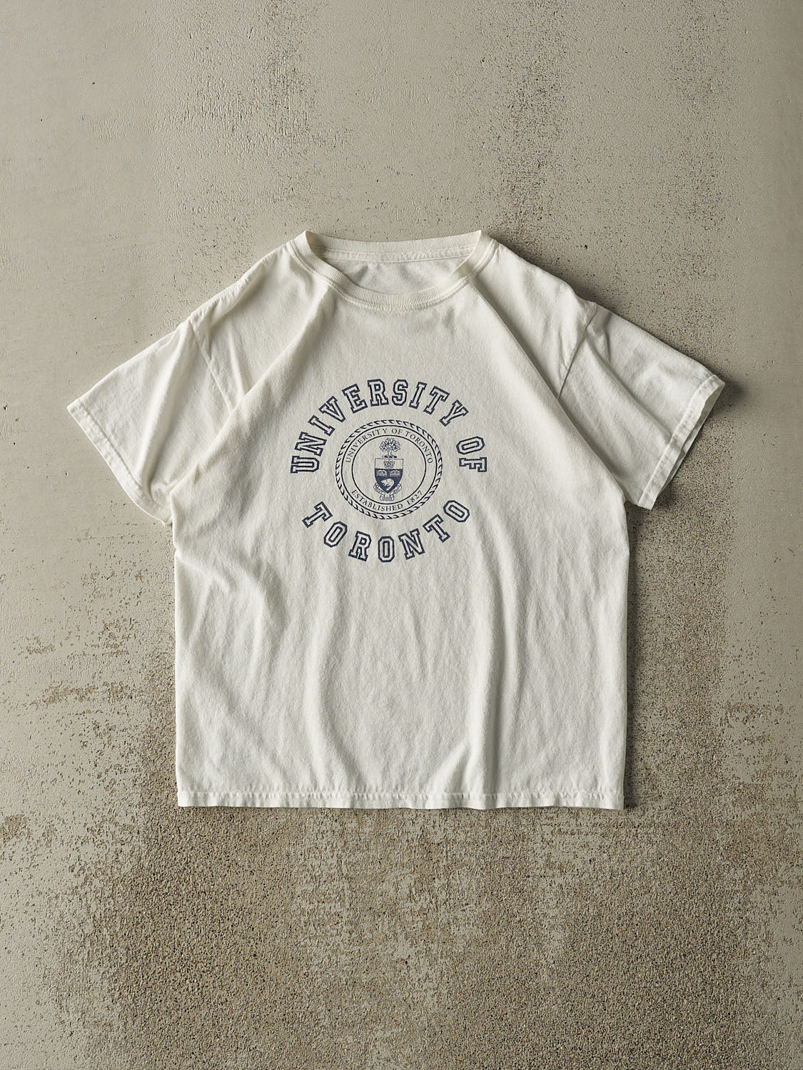 Vintage 90s White University Of Toronto Tee (XS/S)