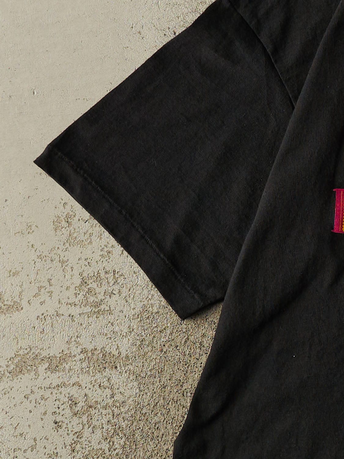 Vintage 93' Black Harrah's Hoedown Tee (M) - Image 3