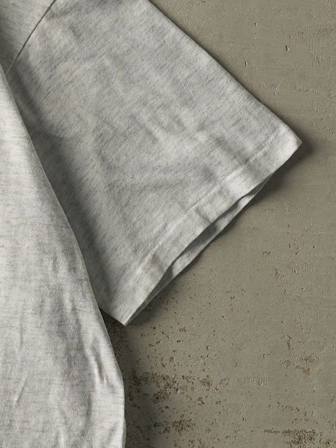Vintage 93' Heather Grey "Insufficient Memory" Single Stitch Slogan Tee (L) - Image 3