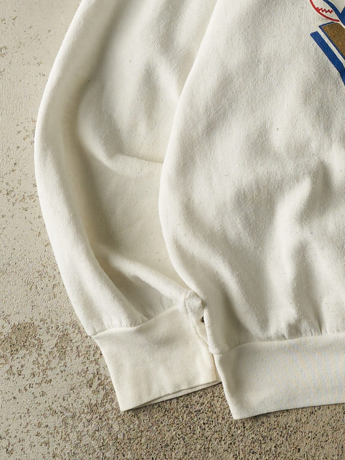Vintage 93' White Toronto Blue Jays World Series Champion Crewneck (L) - Image 3