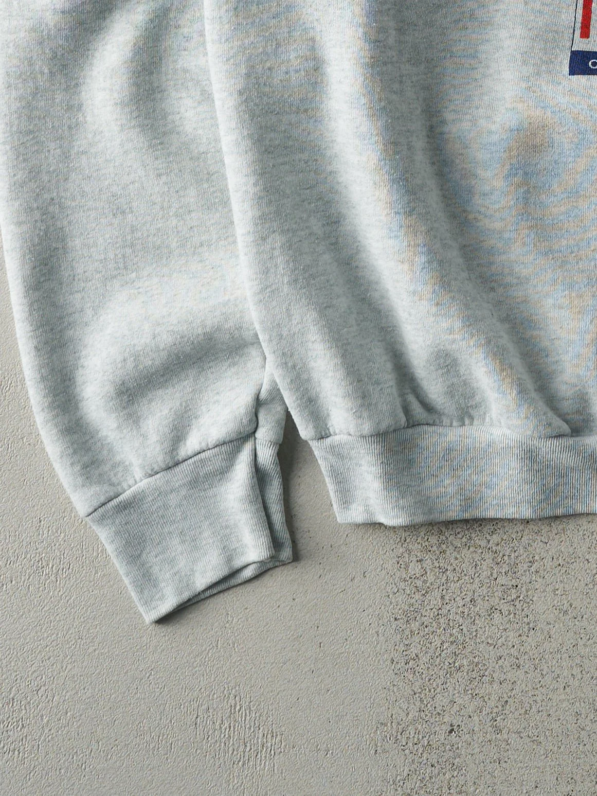 Vintage 94' Heather Grey Tech Inspector Crewneck (L) - Image 3