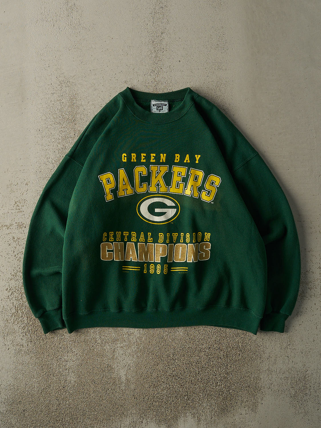Vintage 95' Green Green Bay Packers Crewneck (XL/XXL)