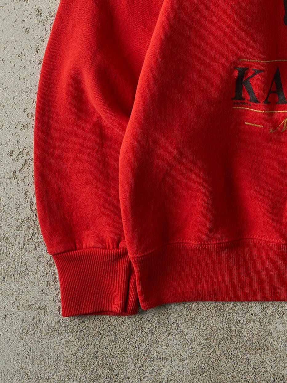 Vintage 95' Red Kansas City Chiefs Crewneck (L) - Image 3