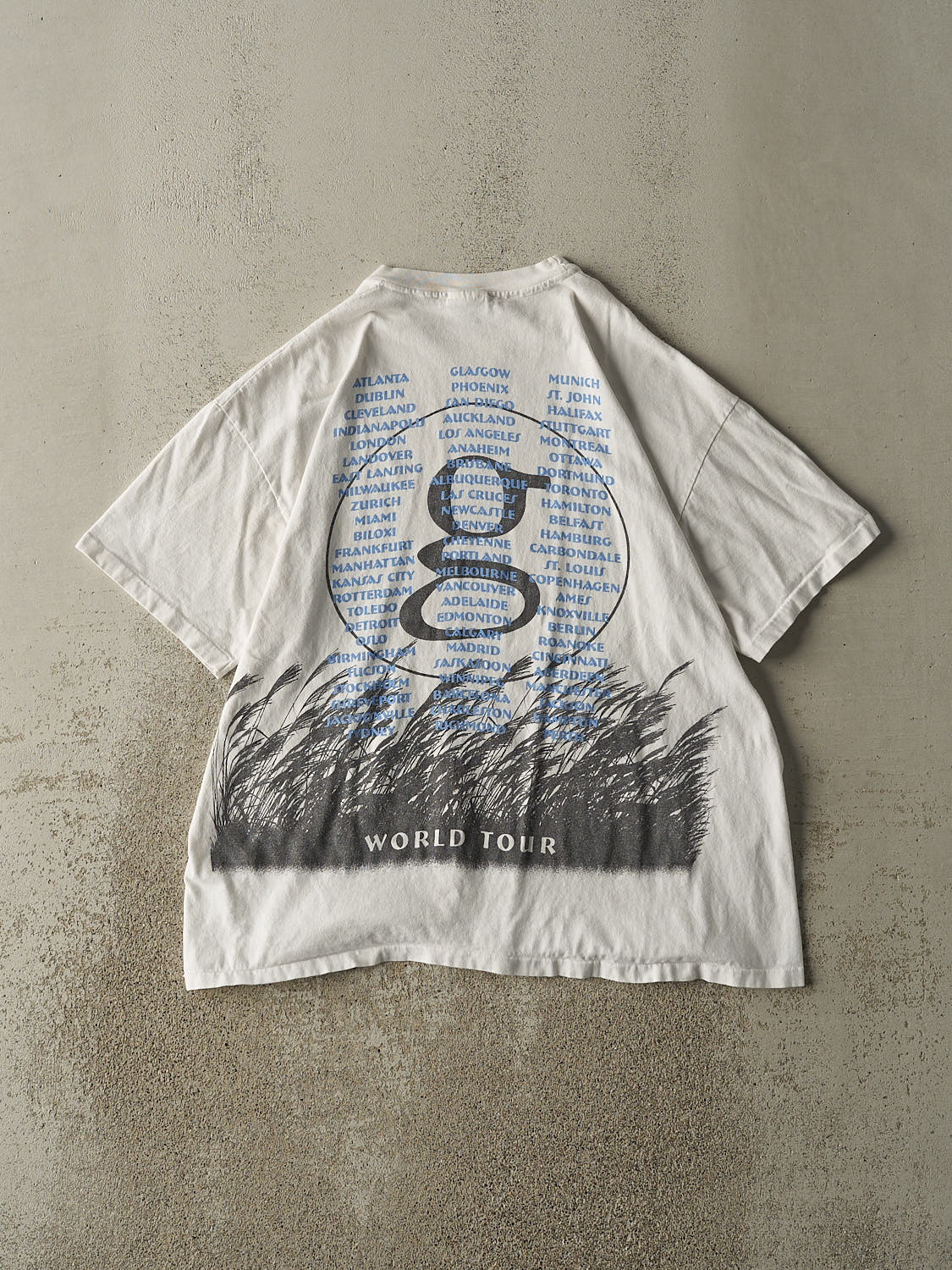 Vintage 96' White Garth Brooks Fresh Horses Single Stitch Tee (XL) - Image 2