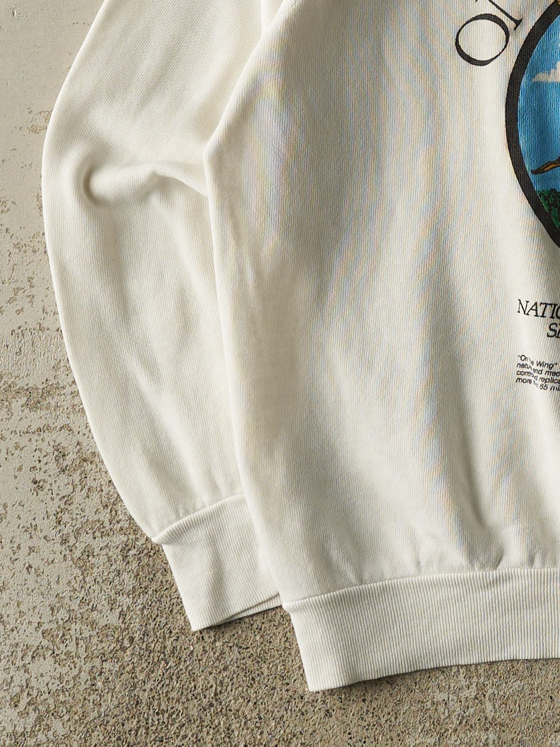 Vintage 96' White National Air & Space Museum Crewneck (S) - Image 3
