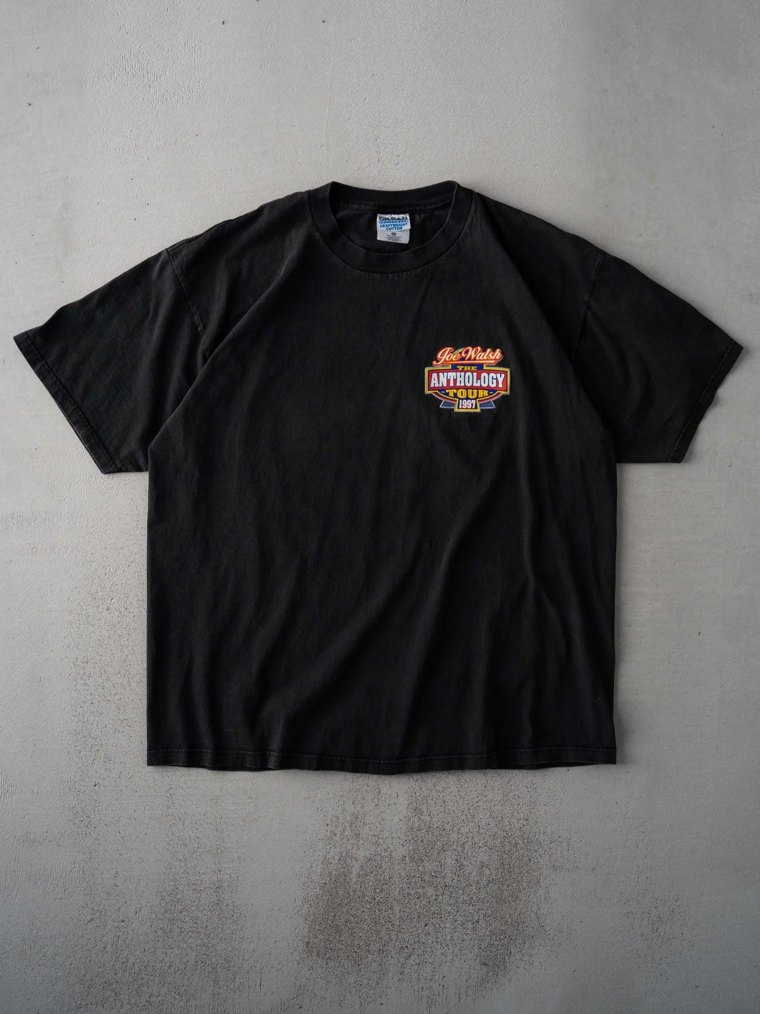Vintage 97' Black Joe Walsh Anthology Tour Tee (L) - Image 2