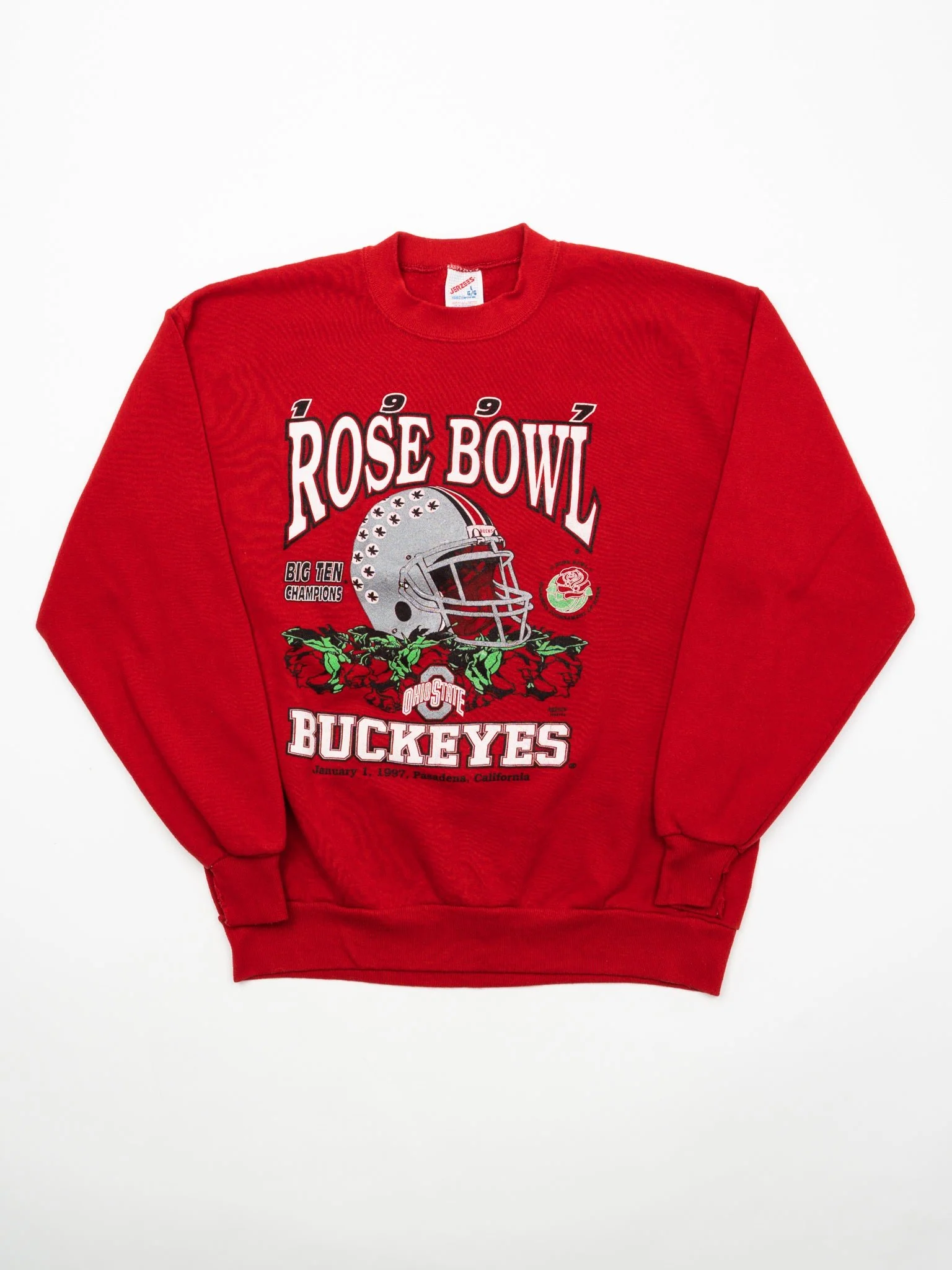 Vintage '97 Red Rose Bowl Buckeyes Crewneck (M)