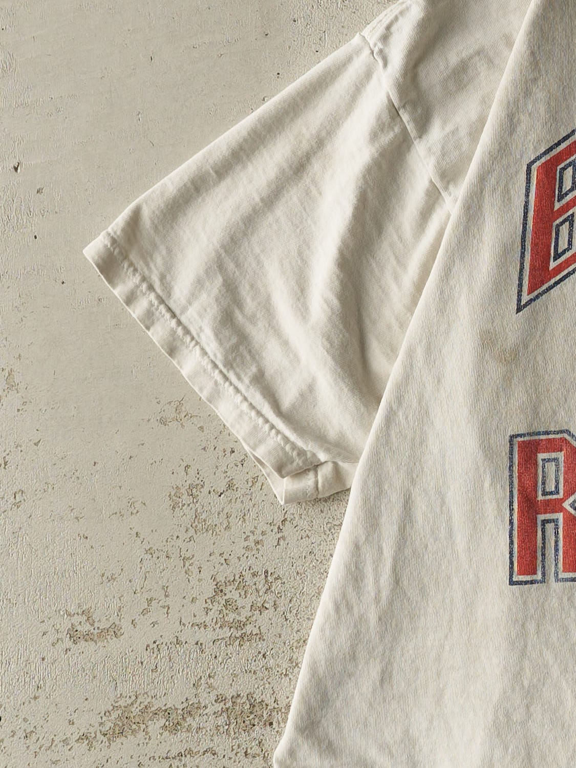 Vintage 97' White Boston Red Sox Tee (L/XL) - Image 3