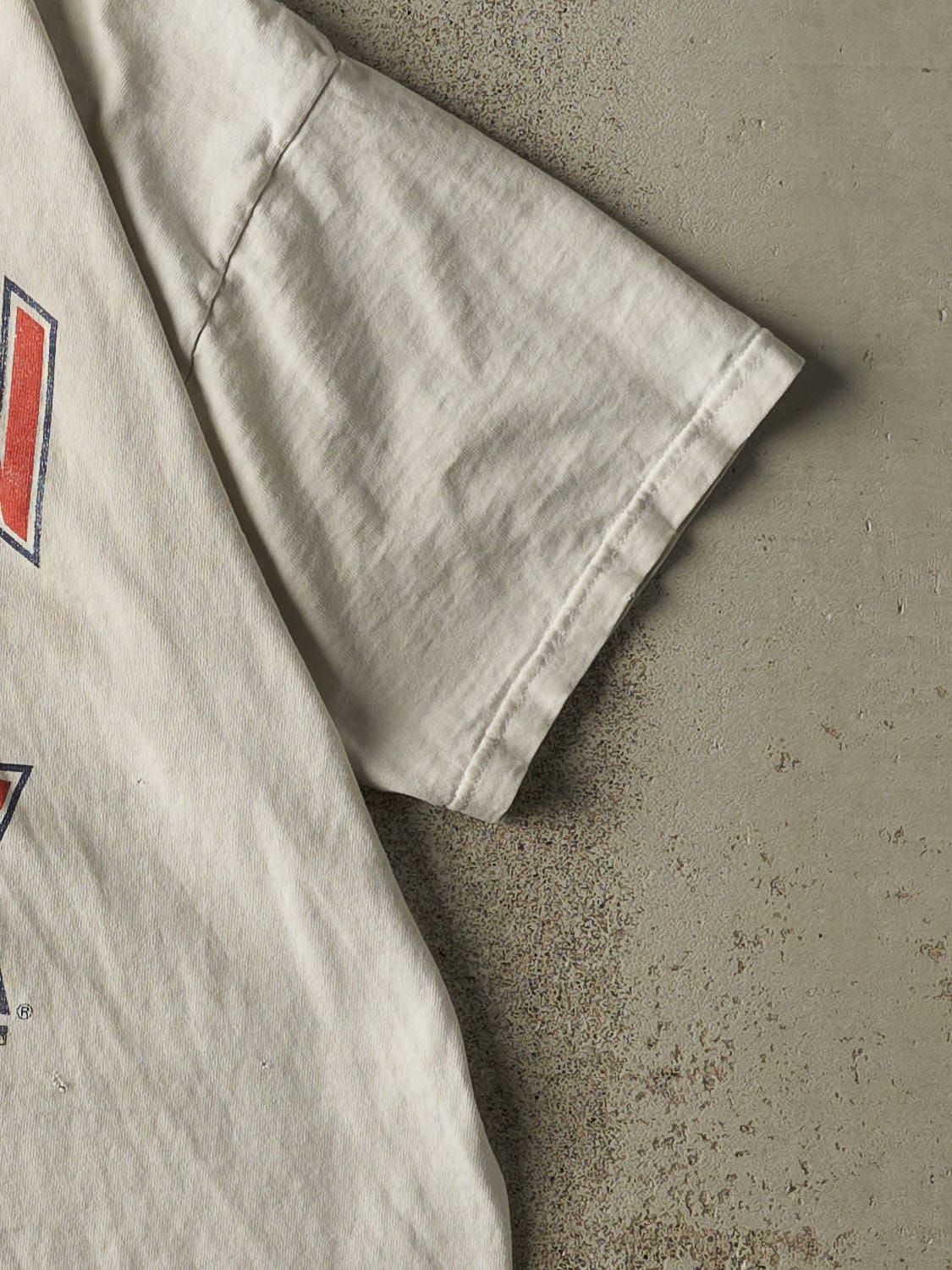 Vintage 97' White Boston Red Sox Tee (L/XL) - Image 4