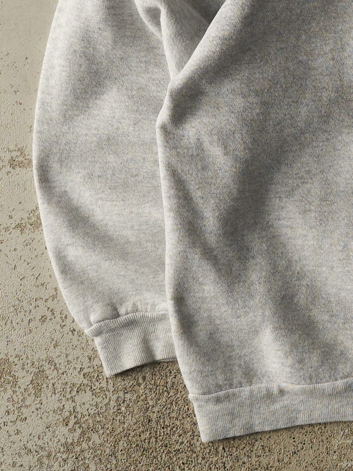 Vintage 98' Grey "Whatever" Slogan Crewneck (L/XL) - Image 3