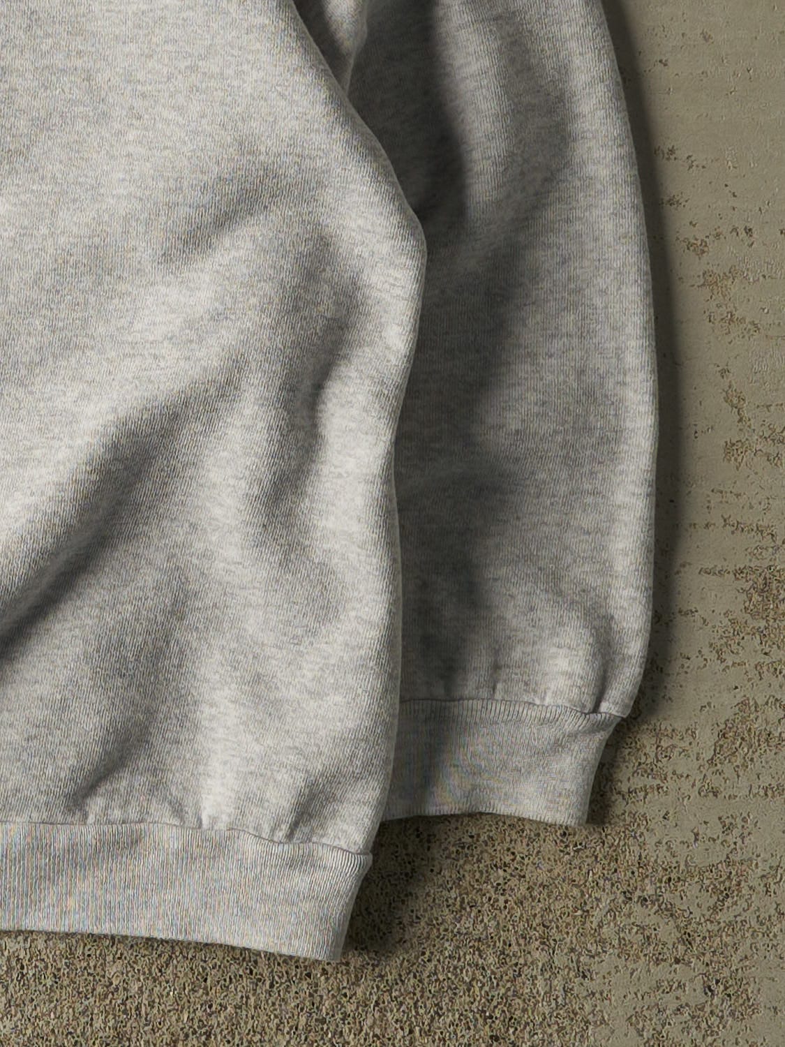 Vintage 98' Grey "Whatever" Slogan Crewneck (L/XL) - Image 4