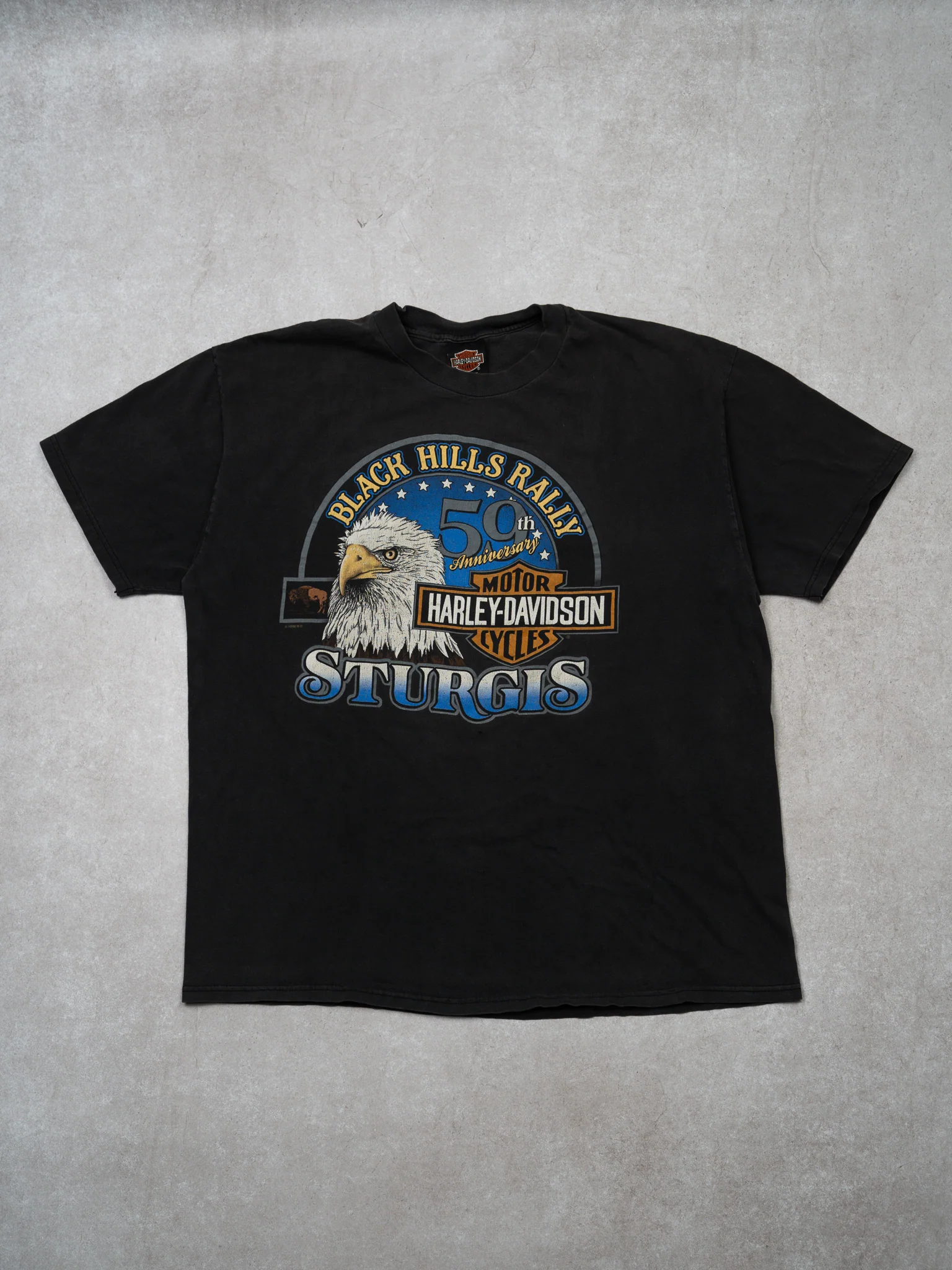 Vintage '99 Harley Davidson x Sturgis Black Hills Ralley Tee (L)