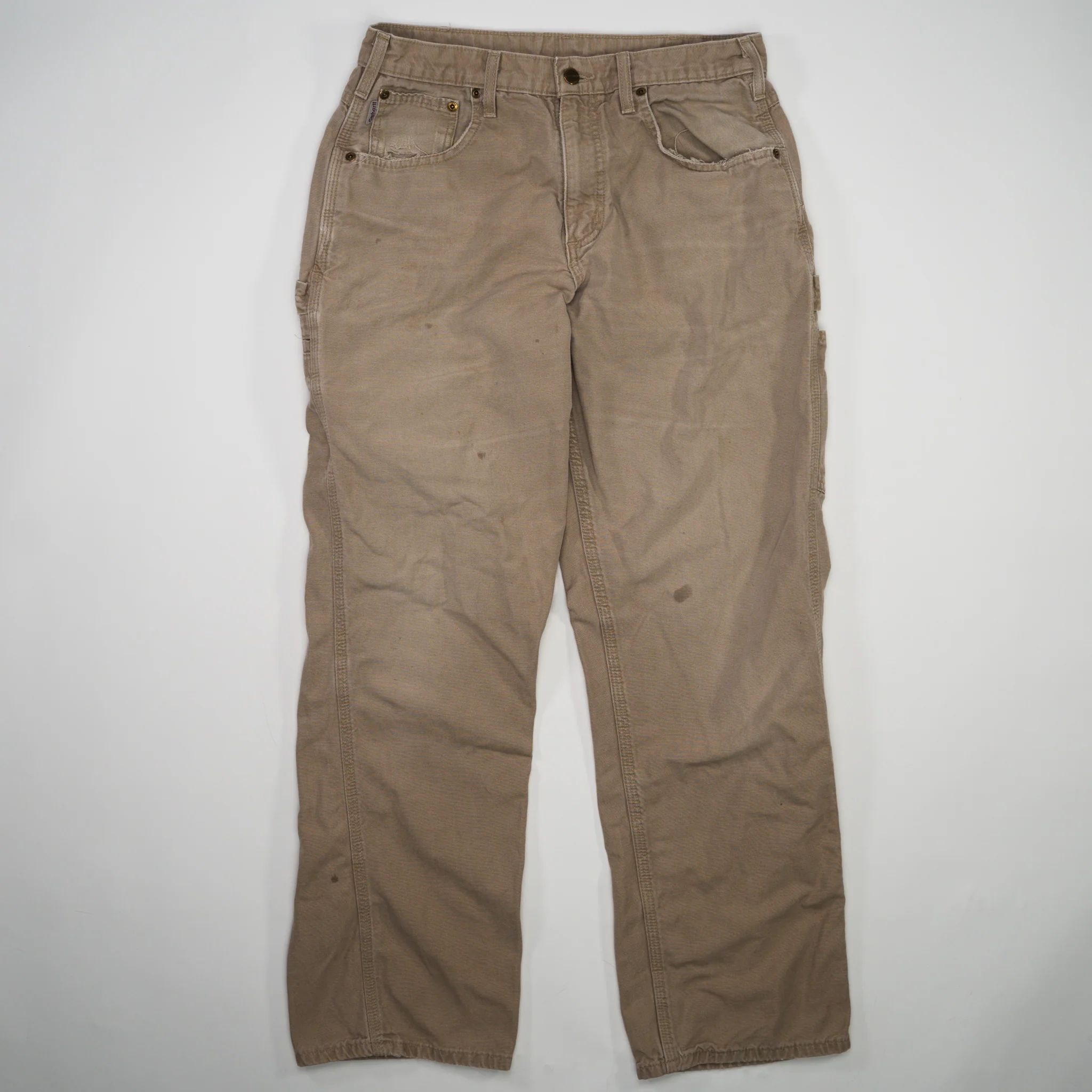 Vintage Beige Carhartt Cargo Pants 3.0 (32 x 32)