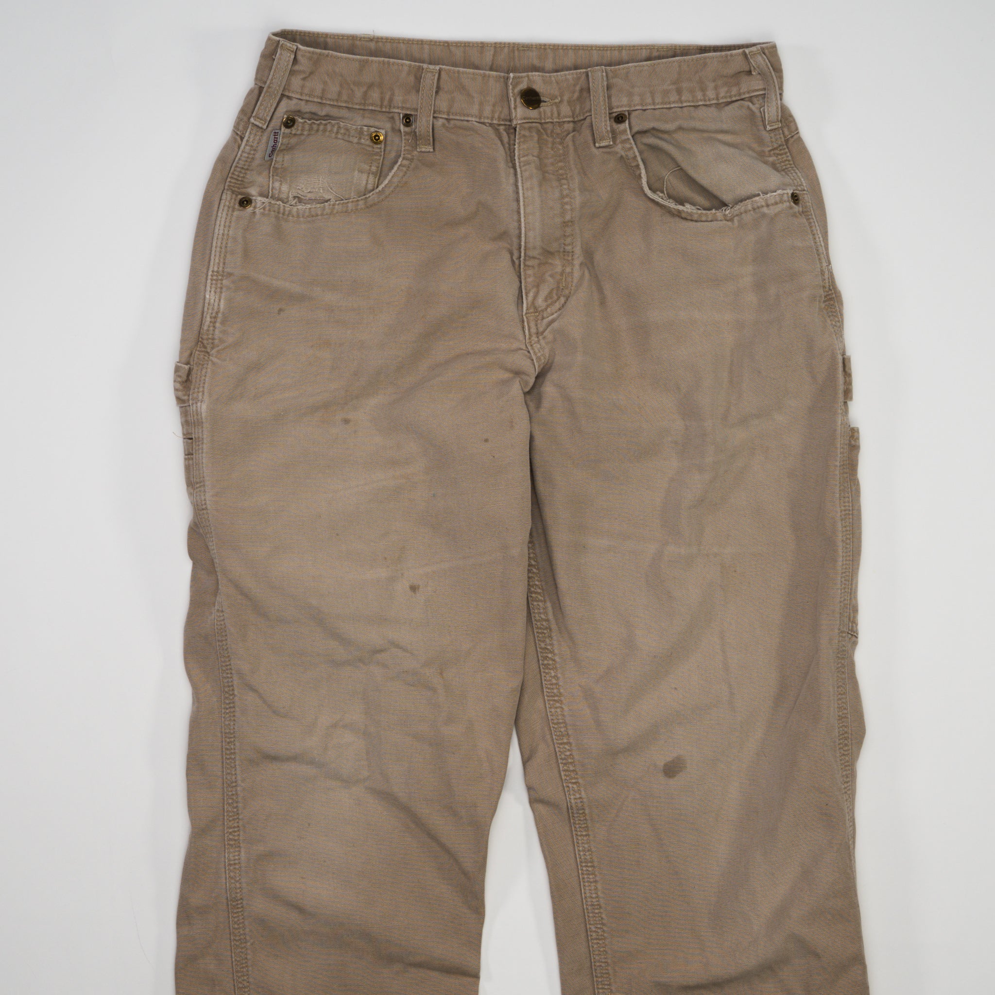 Vintage Beige Carhartt Cargo Pants 3.0 (32 x 32) - Image 2