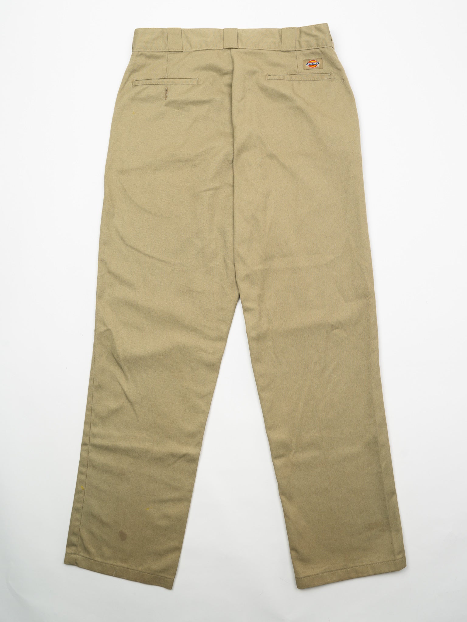 Vintage Beige Dickies Orginal 874 Workwear Pants (34 x 34) - Image 3