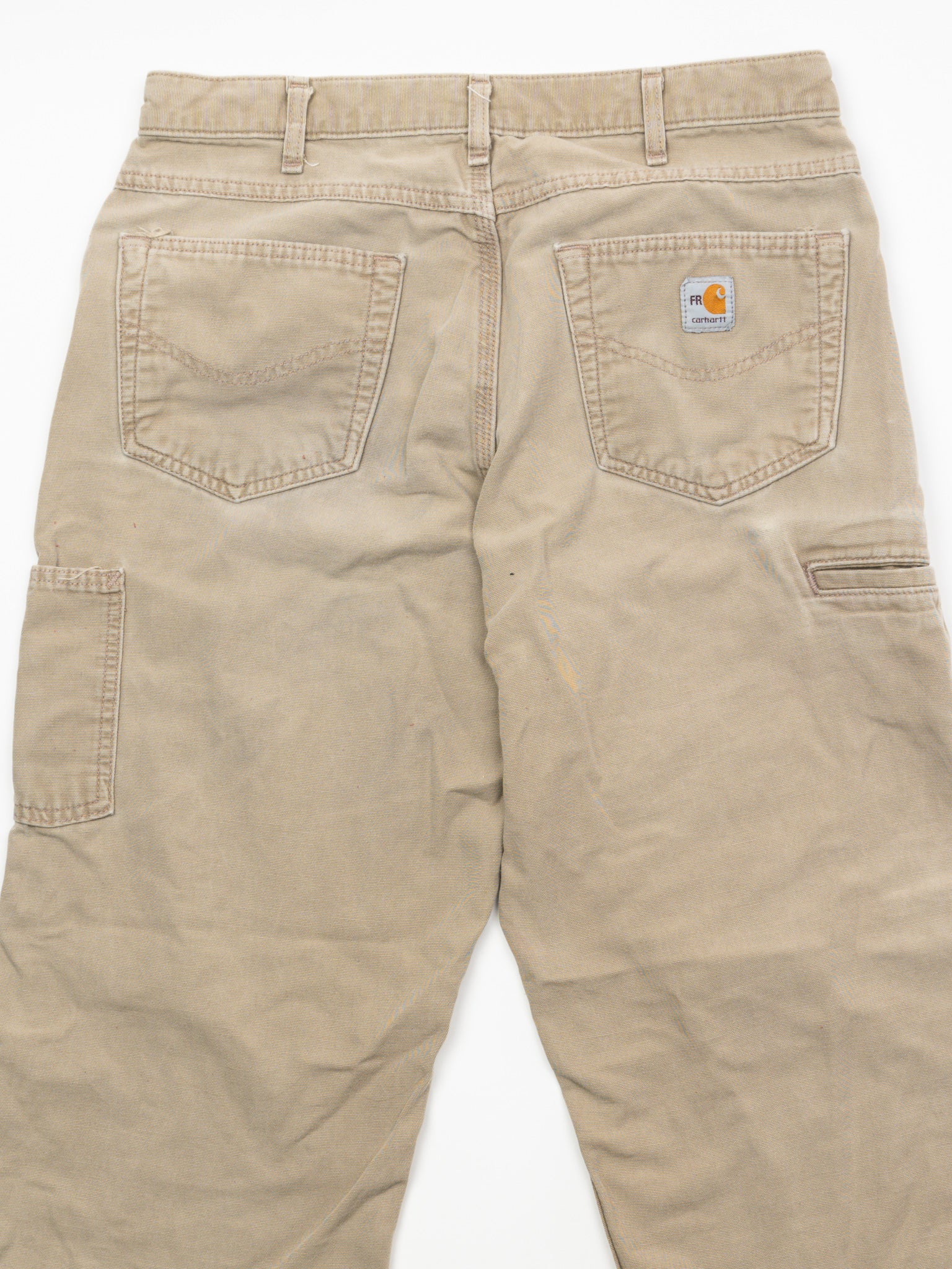 Vintage Beige FR Carhartt Cargo Pants (34 x 30) - Image 4