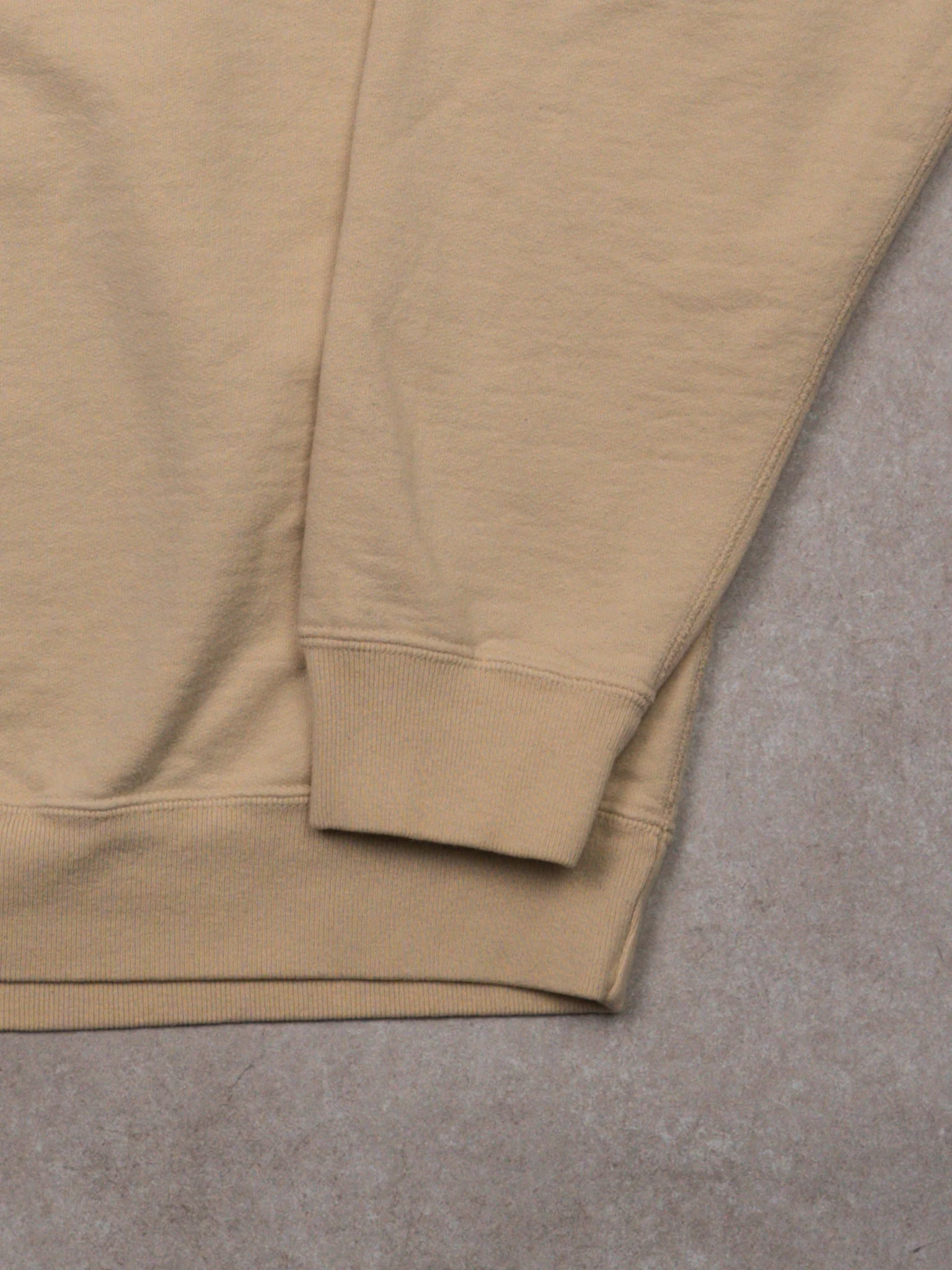 Vintage Beige Non-Fiction Muskoka 1/4 Zip Sweater (XL) - Image 3