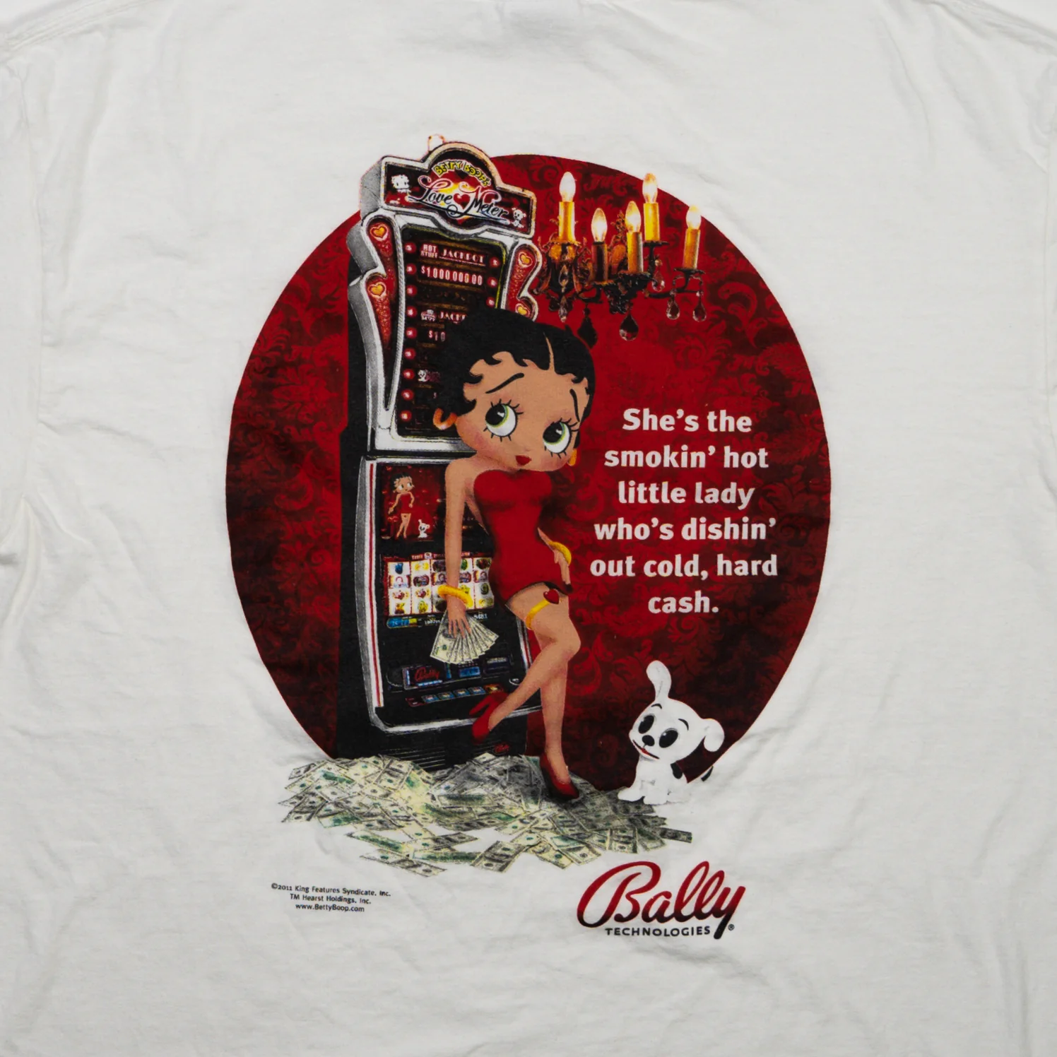 Vintage Betty Boop Love Meter Tee (M) - Image 4