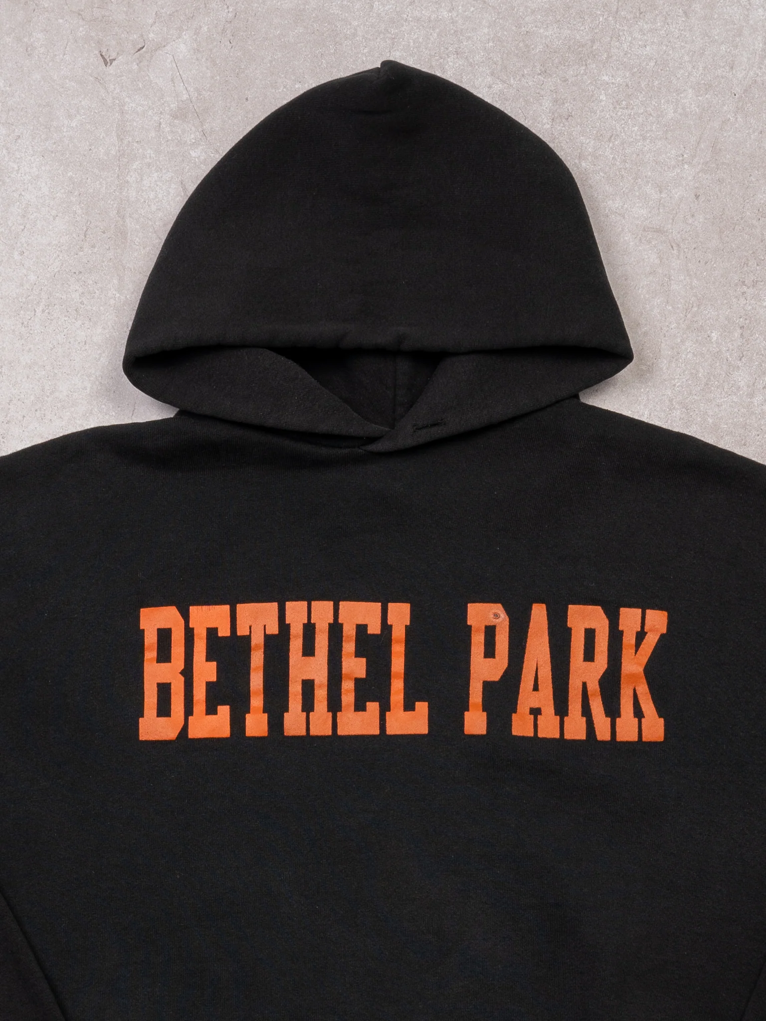 Vintage Black Bethel Park x Russell Athletics Hoodie (L/XL) - Image 2