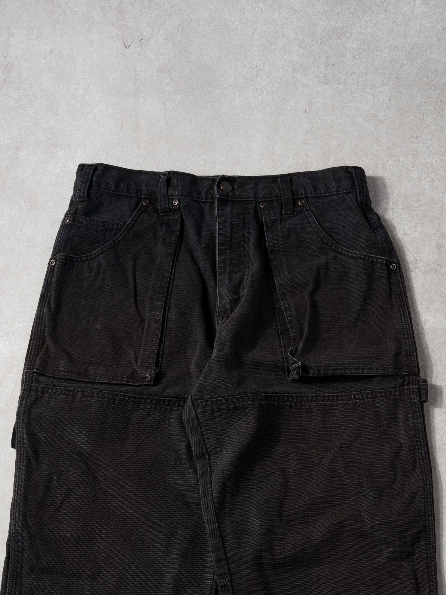 Vintage Black Dickies Double Knee Carpenter Pants (30x32) - Image 3