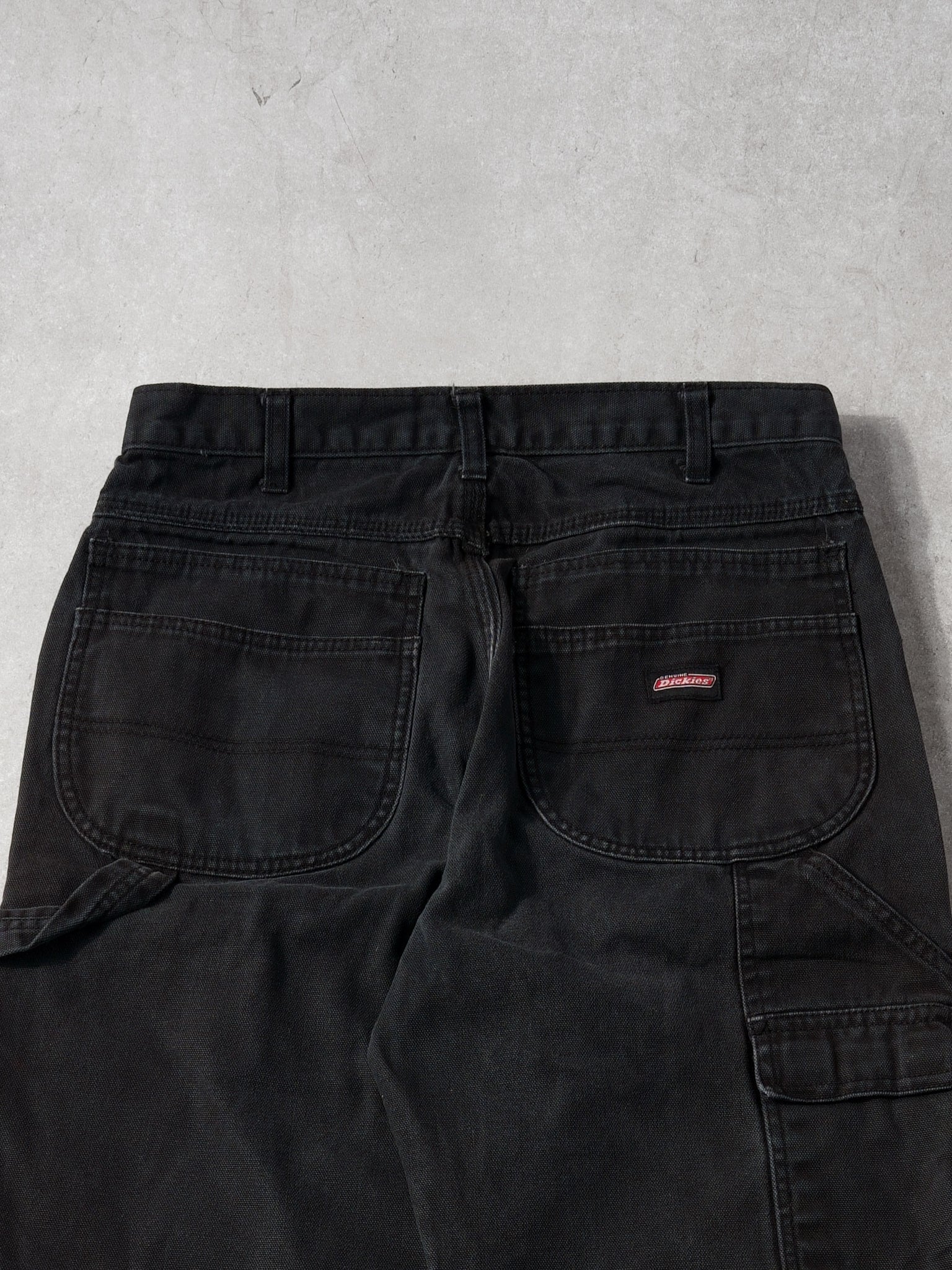 Vintage Black Dickies Double Knee Carpenter Pants (30x32) - Image 4