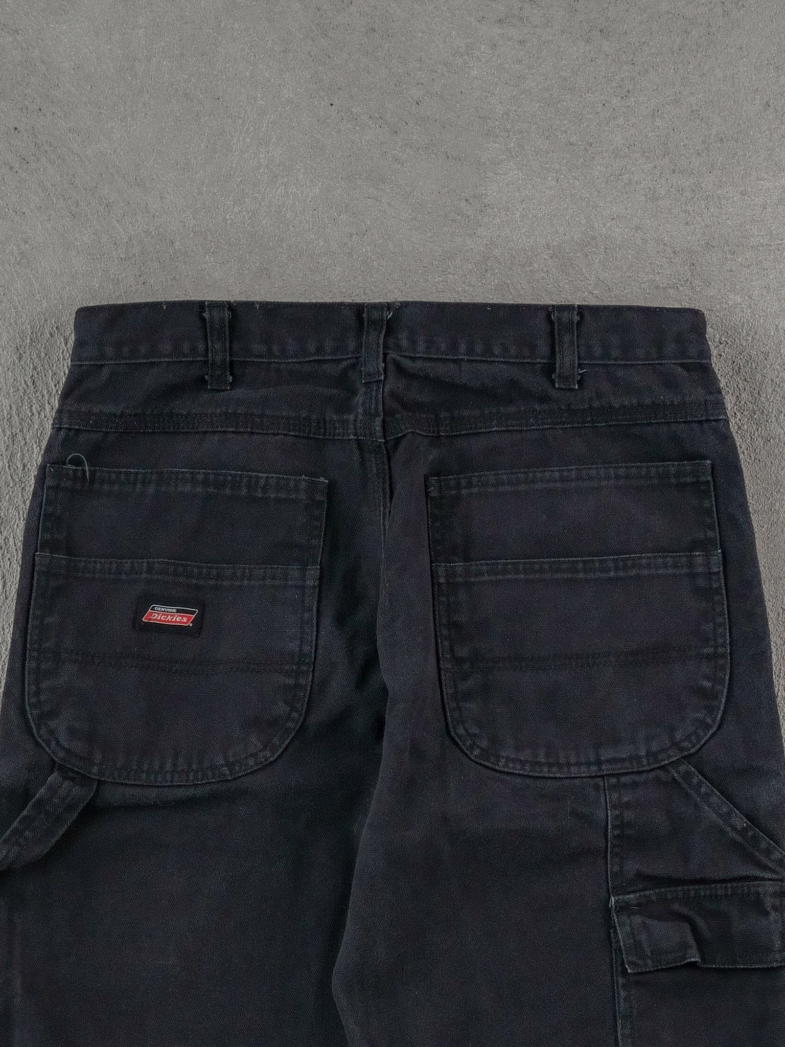 Vintage Black Dickies Double Knee Carpenter Pants (32x32) - Image 4