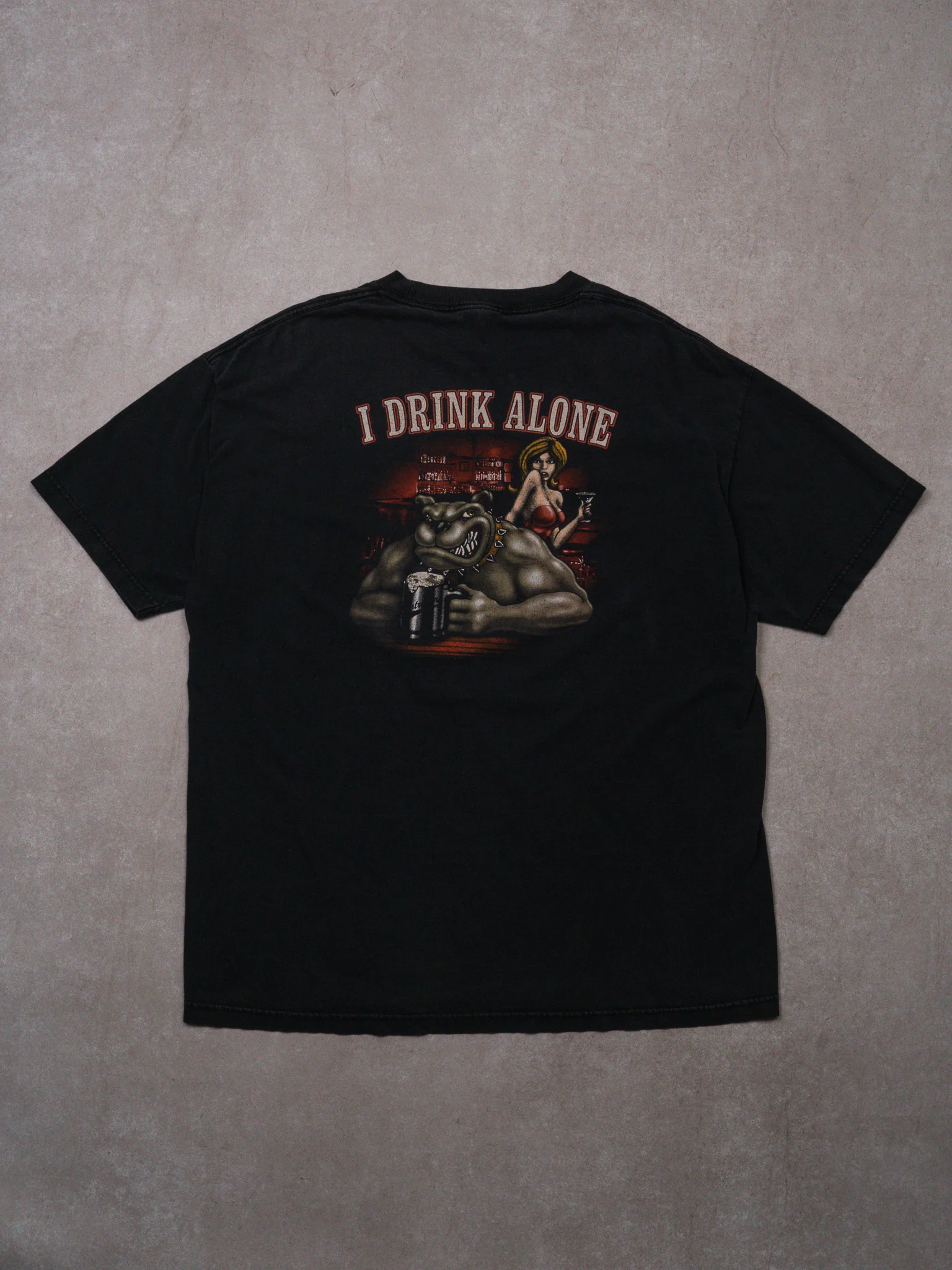 Vintage Black George Thorogood + The Destroyers Tee (L) - Image 3