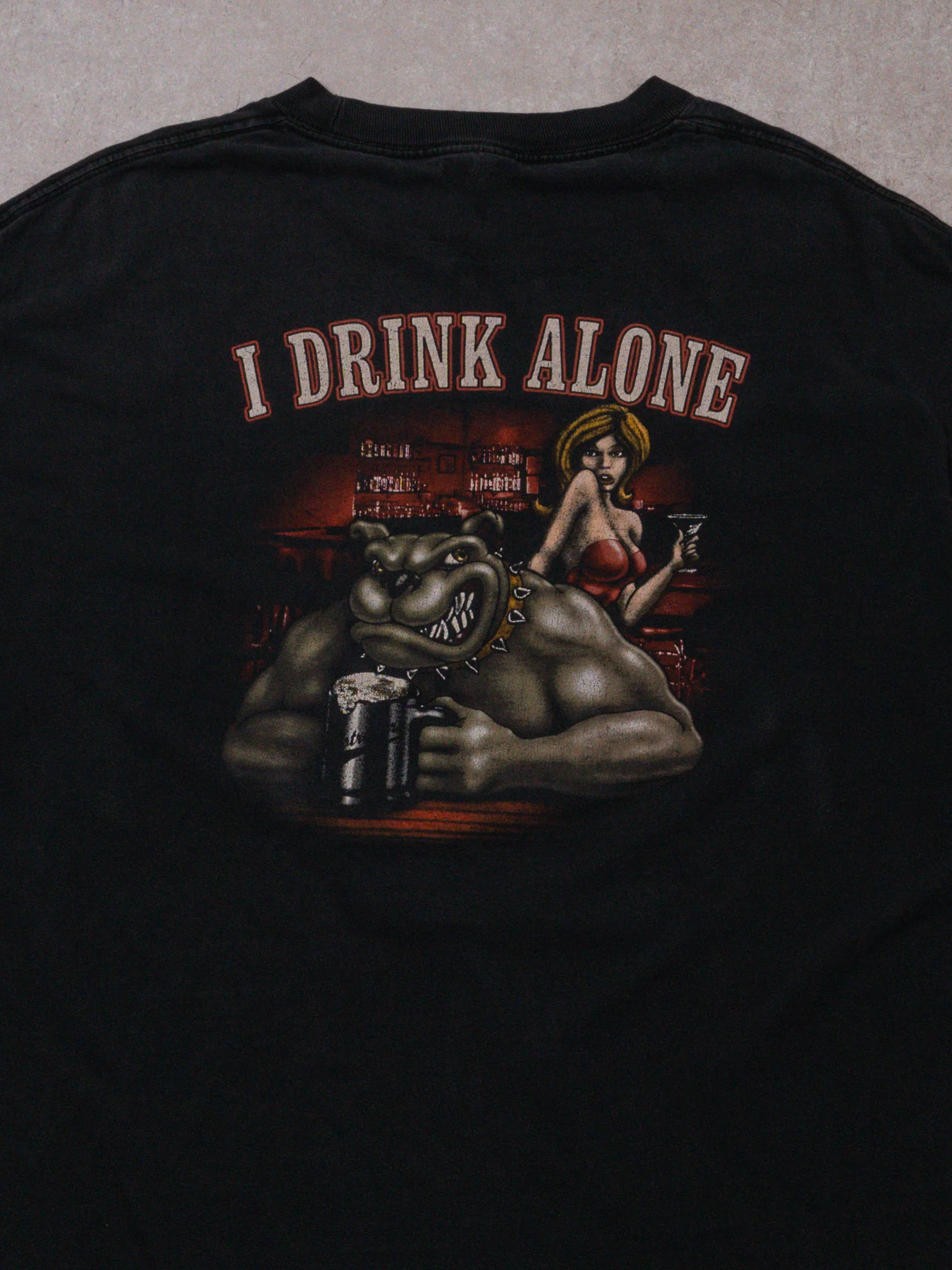 Vintage Black George Thorogood + The Destroyers Tee (L) - Image 4