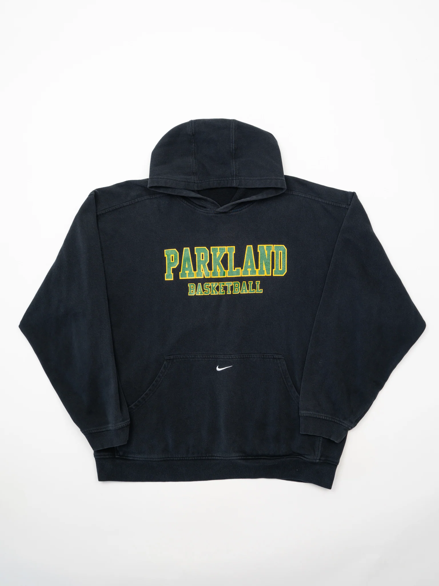 Vintage Black Nike Parkland Basketball Hoodie (XL)