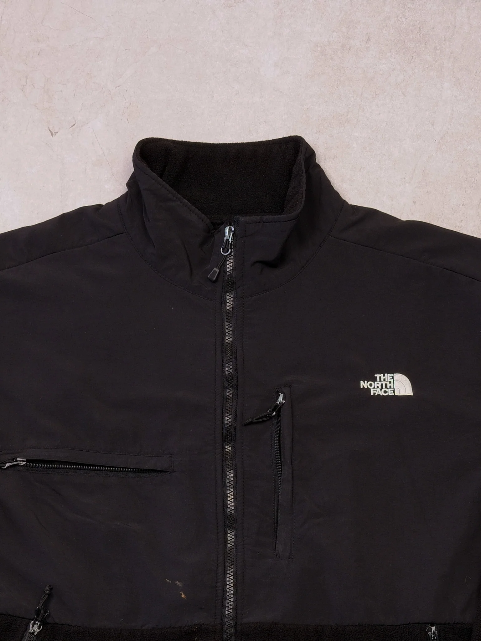 Vintage Black Northface Denali Fleece Jacket (L/XL) - Image 3