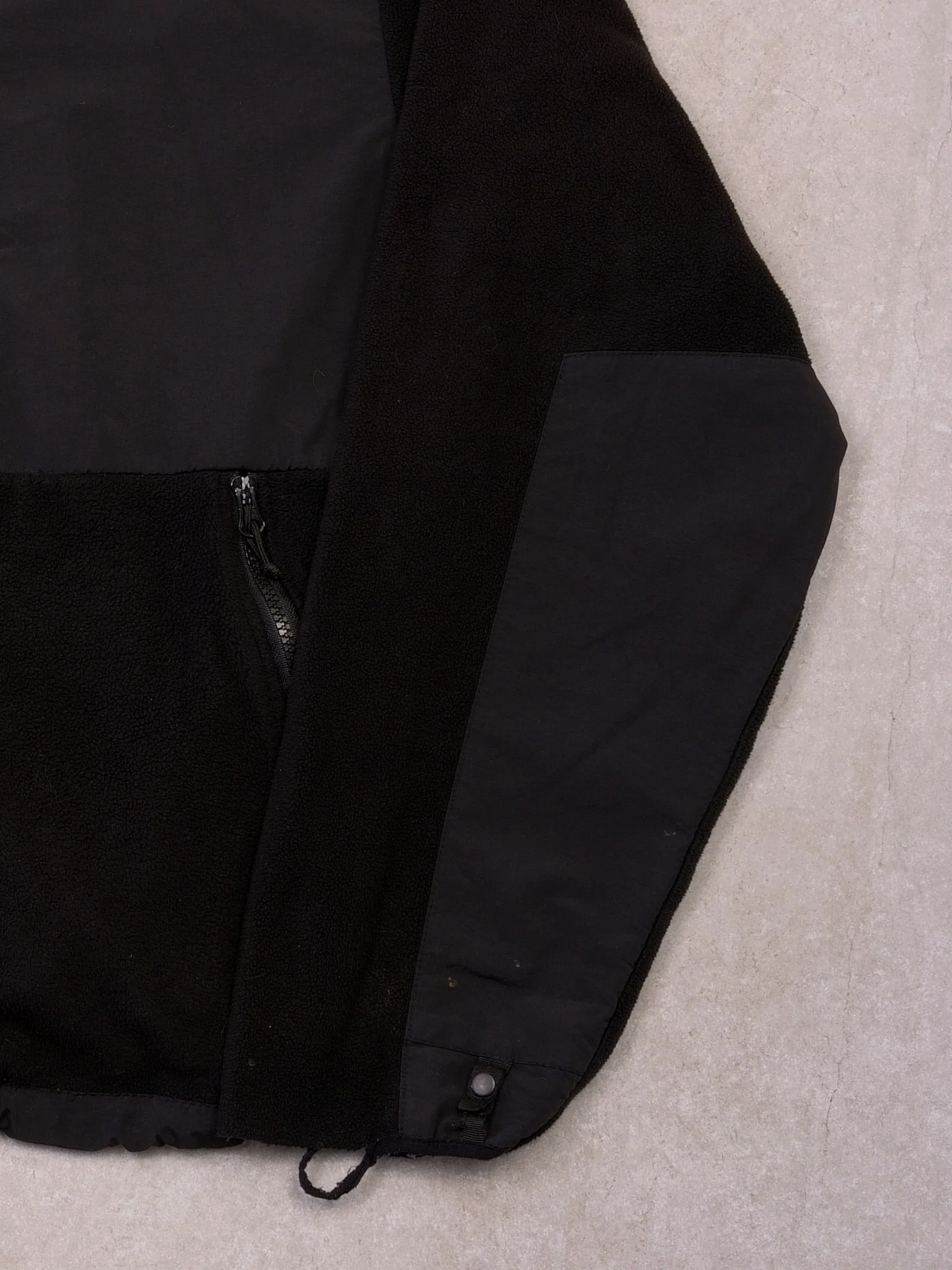 Vintage Black Northface Denali Fleece Jacket (L/XL) - Image 5