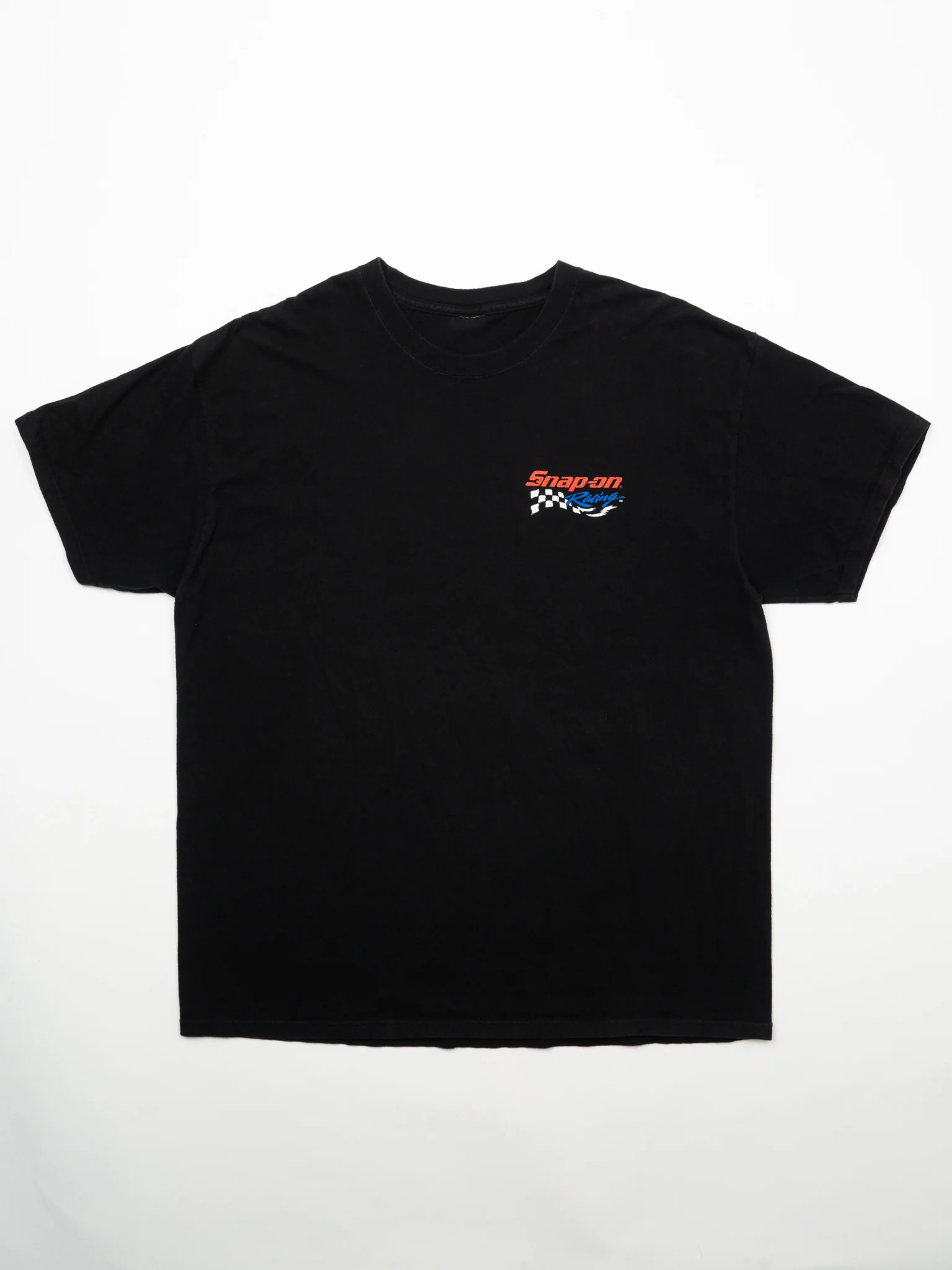 Vintage Black Snap On Racing tee (L) - Image 2