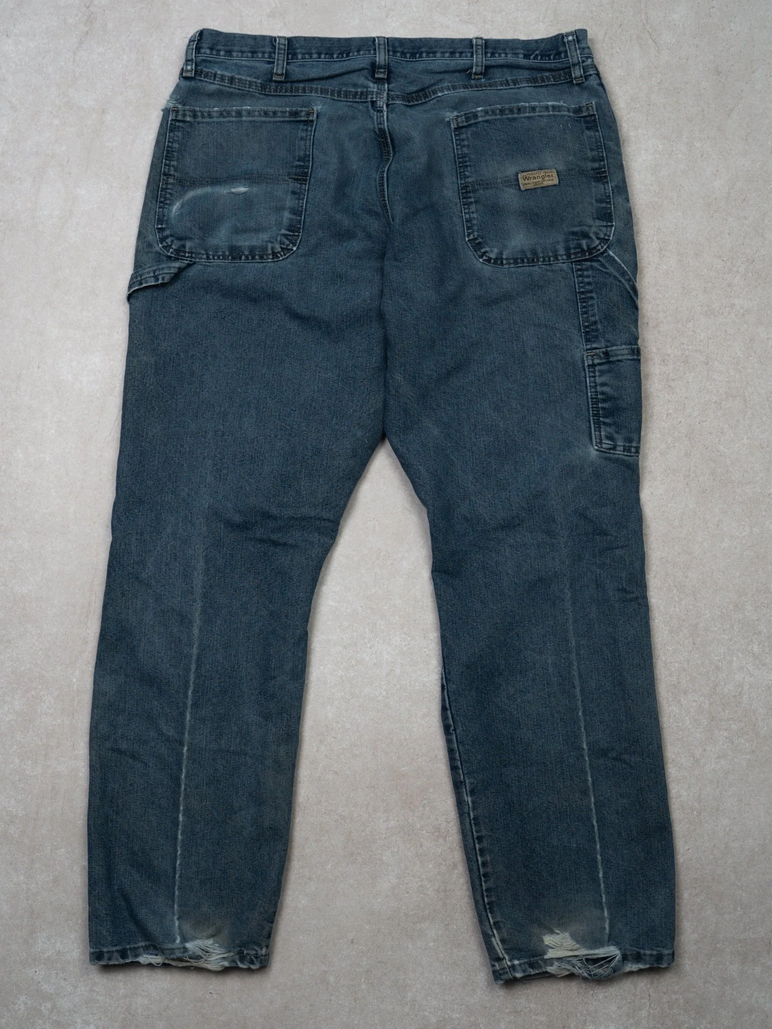 Vintage Blue Rugged Wrangler (36 x 32) - Image 3