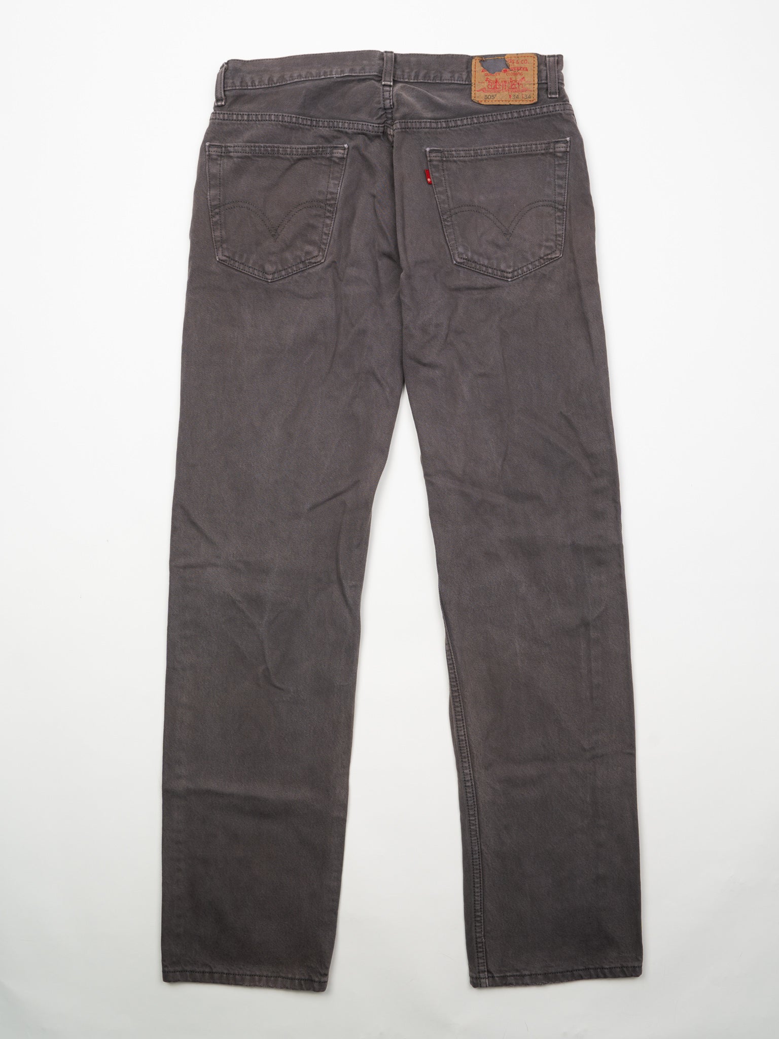 Vintage Brown 505 Levi Jeans (34 x 34) - Image 3